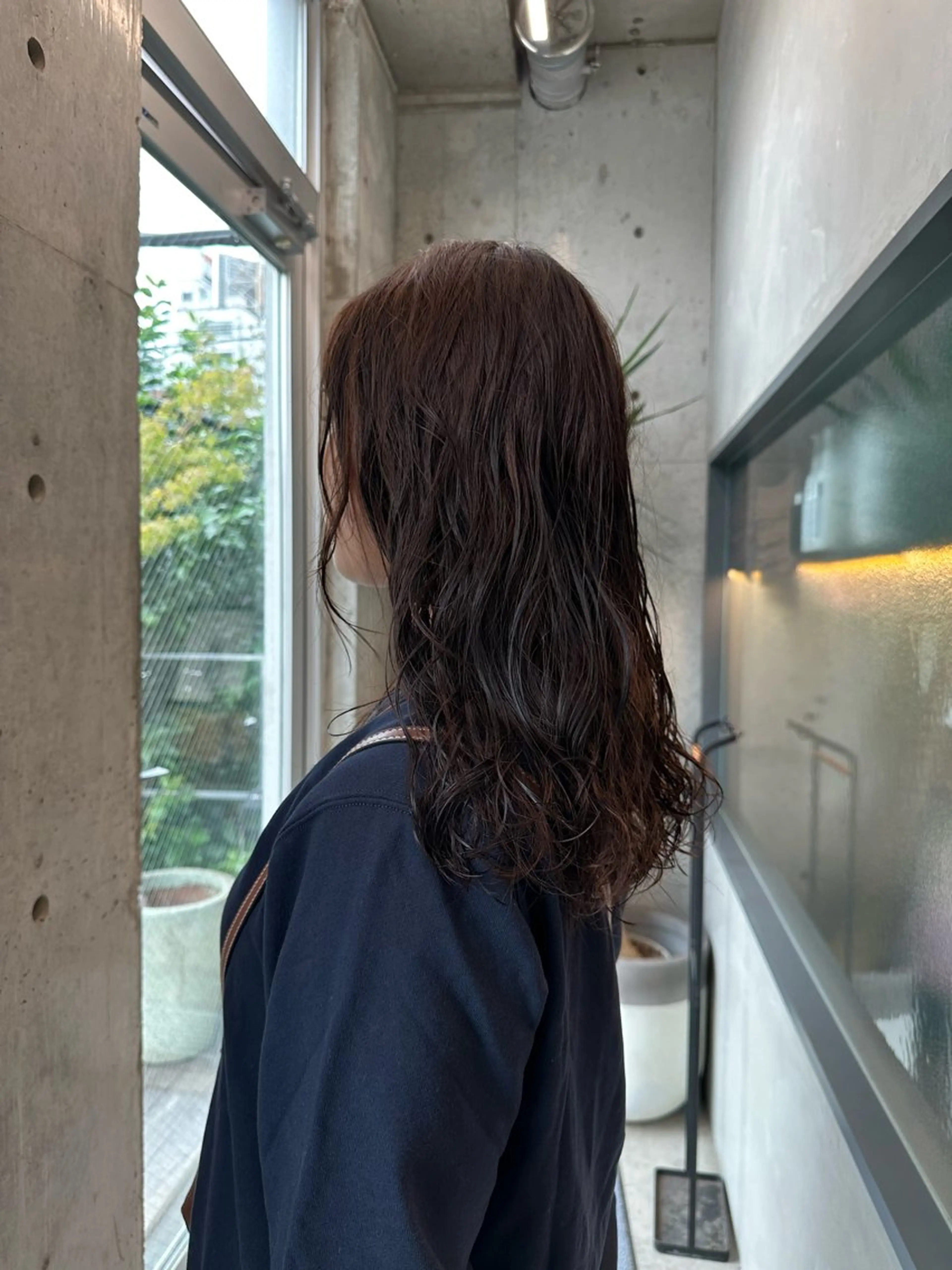 ロング カット パーマ お悩み解決パーマ hana🩰のヘアスタイル