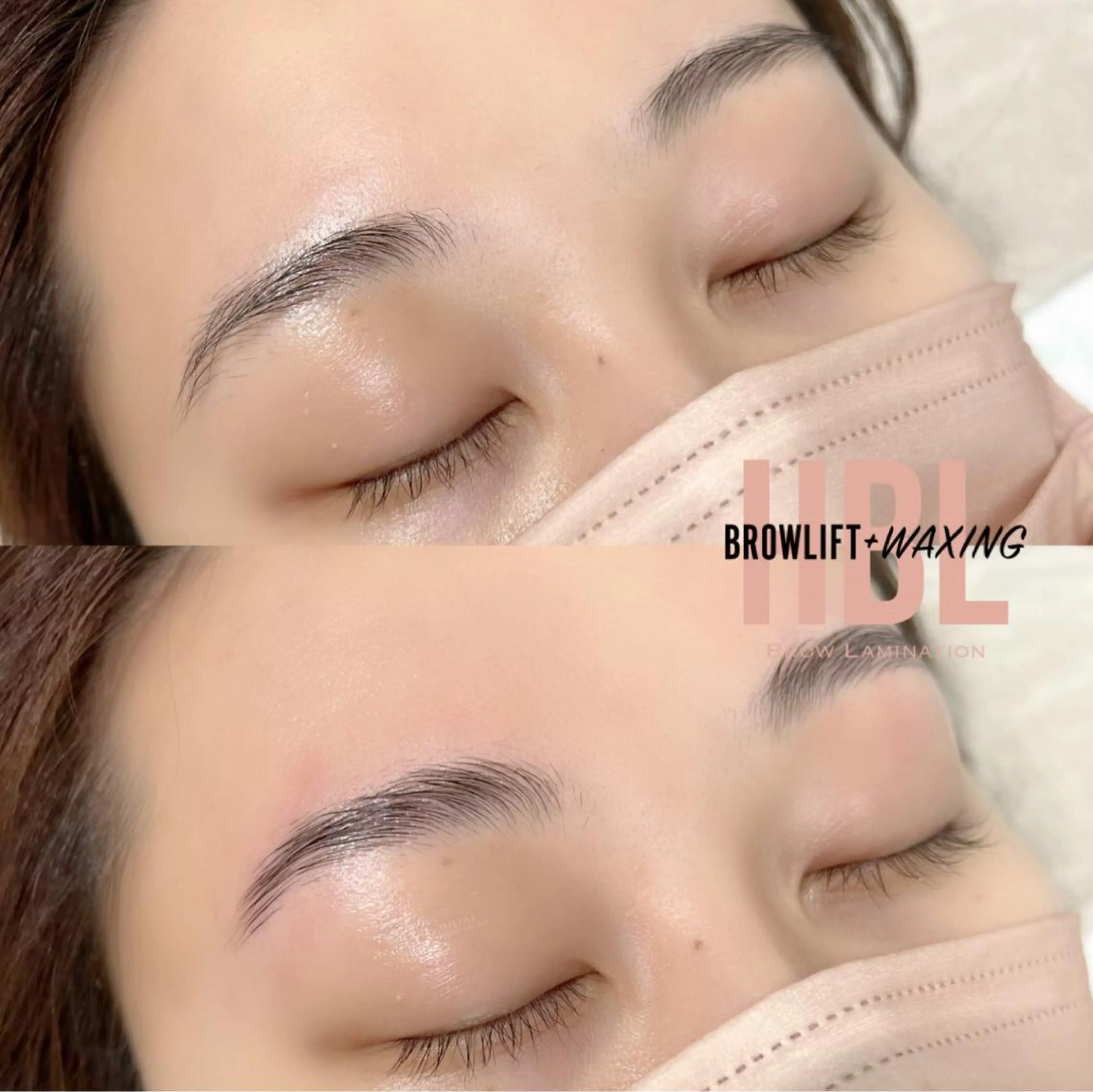 アイブロウ 眉カラー ハリウッドブロウリフト 眉毛ワックス脱毛 ワックス脱毛 その他(アイブロウ) eyelash presh yukaのマツエク・マツパデザイン