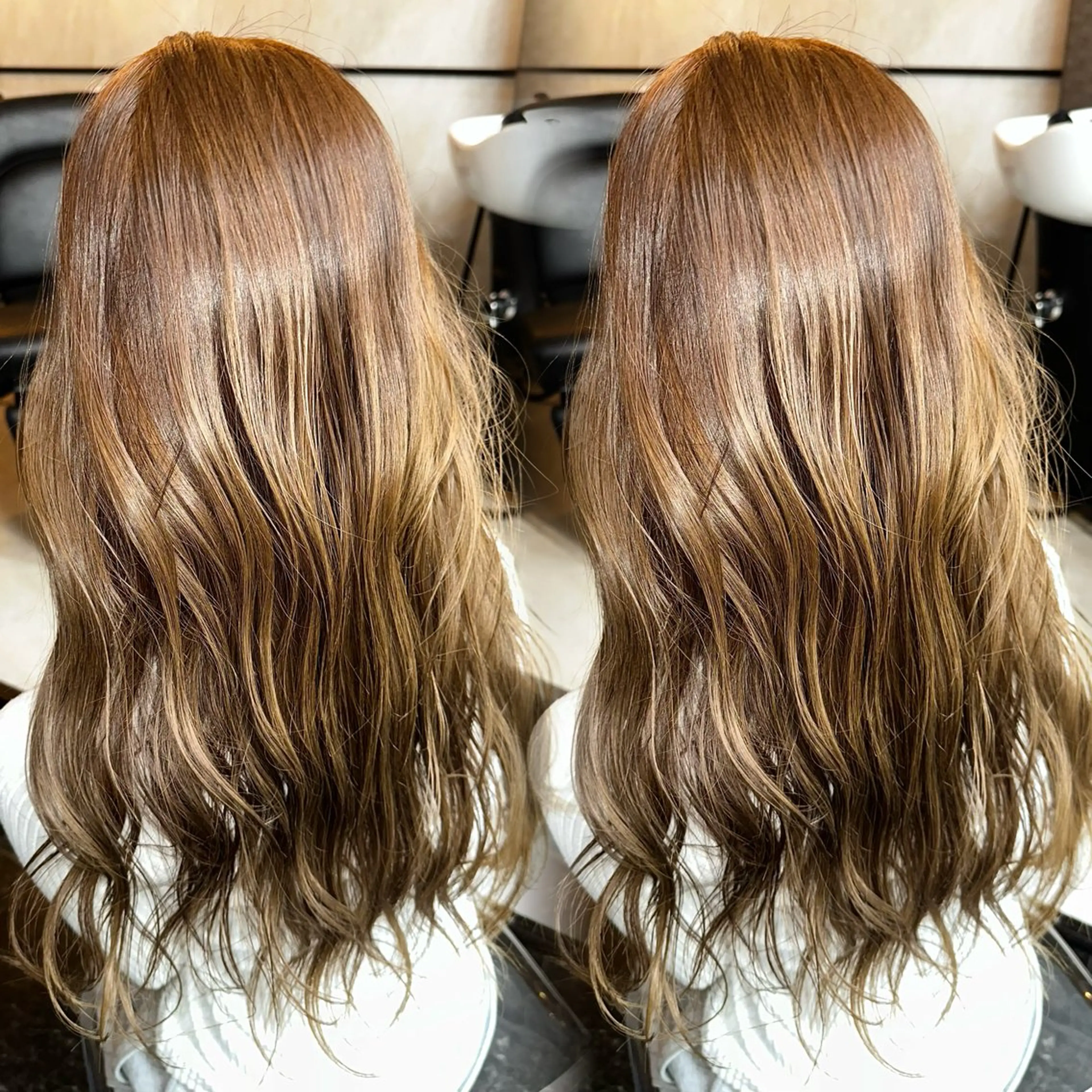 ロング カラー ainya/心斎橋 /ハイトーンのヘアスタイル