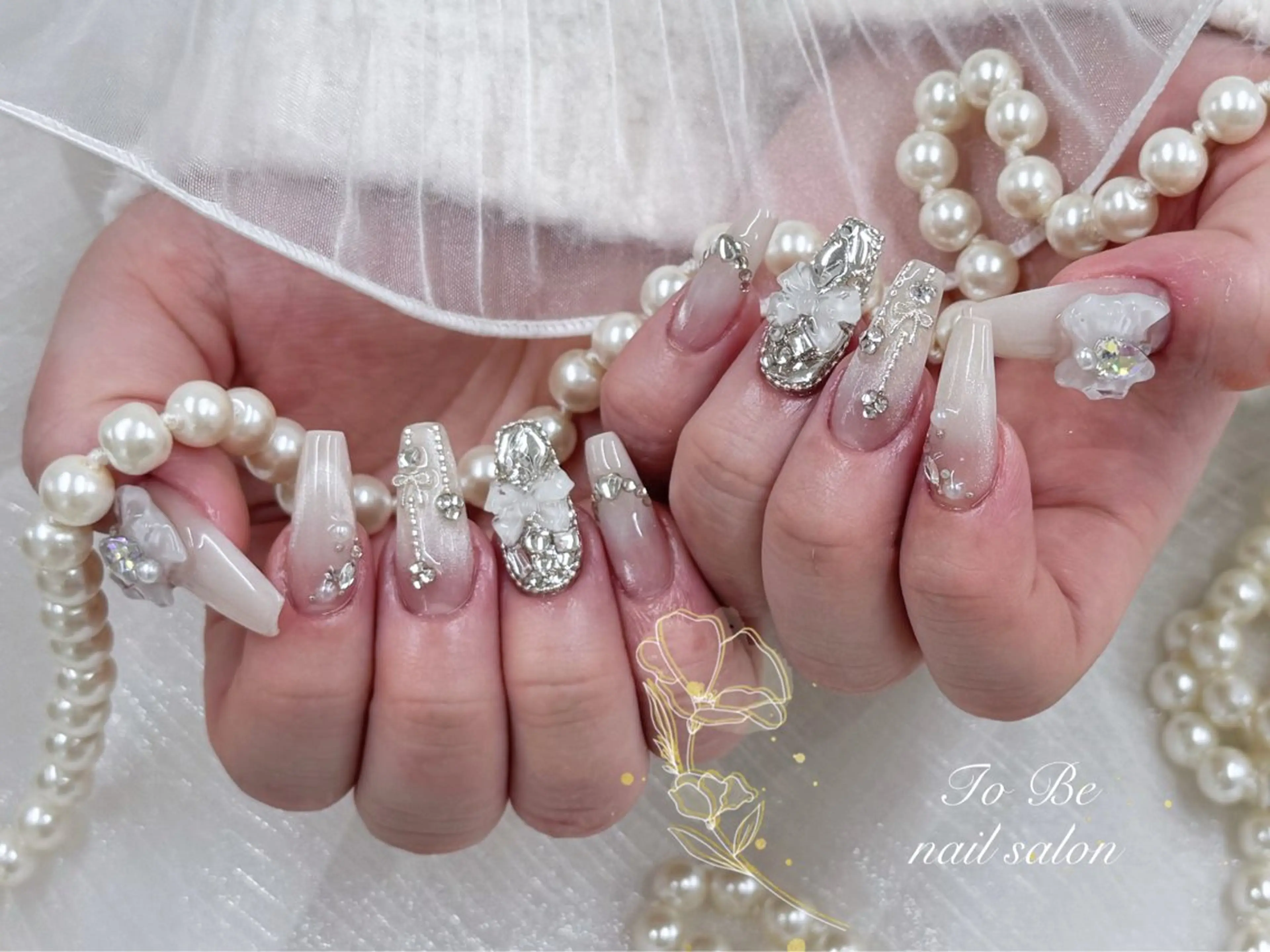 ネイル ハンドネイル Nail Salon To Be珈月のネイルデザイン