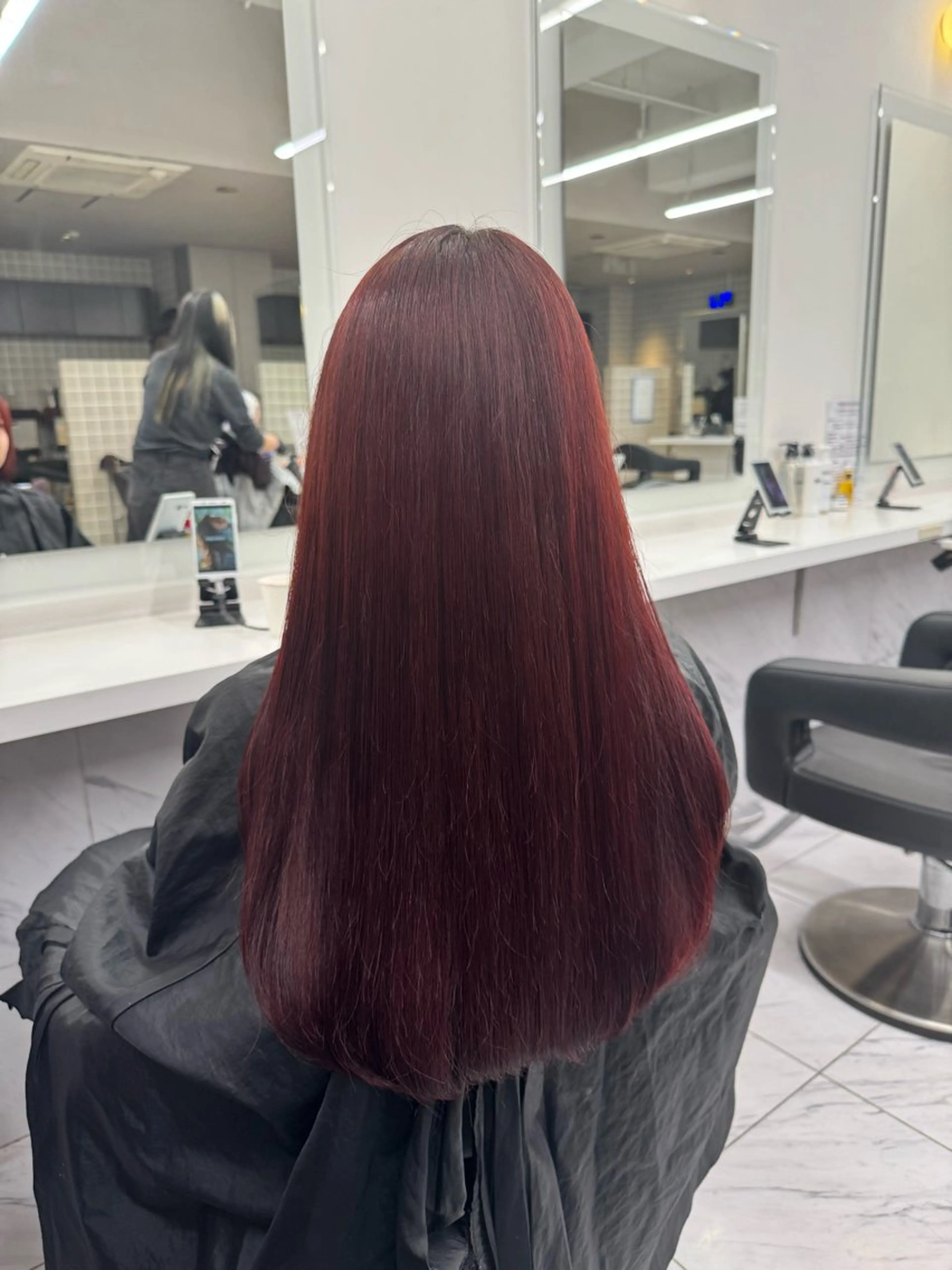 ロング カラー パーマ ヘアアレンジ メンズ キッズ 🩰トレンド垢抜け ヘアUNITED🩰のヘアスタイル