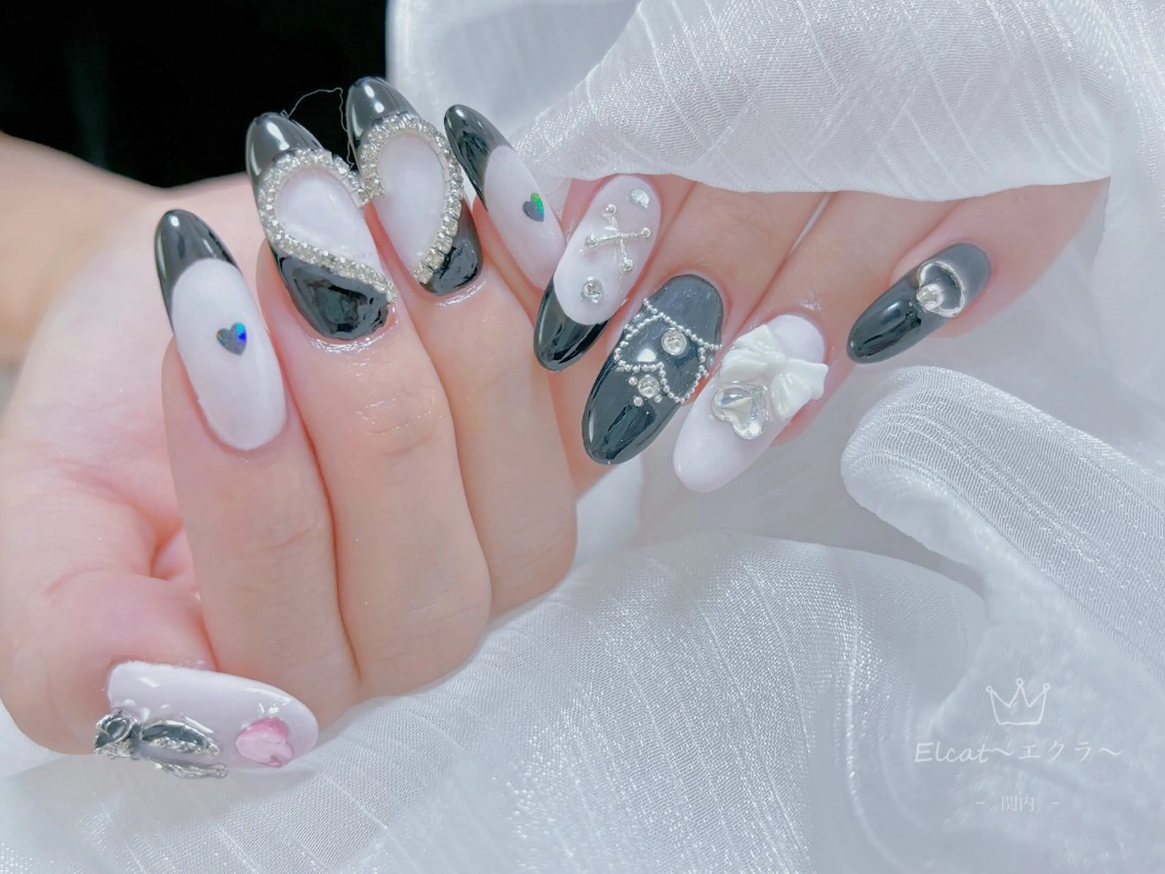 ネイル ハンドネイル ネイルサロンエクラ 🫧Shizukaのネイルデザイン