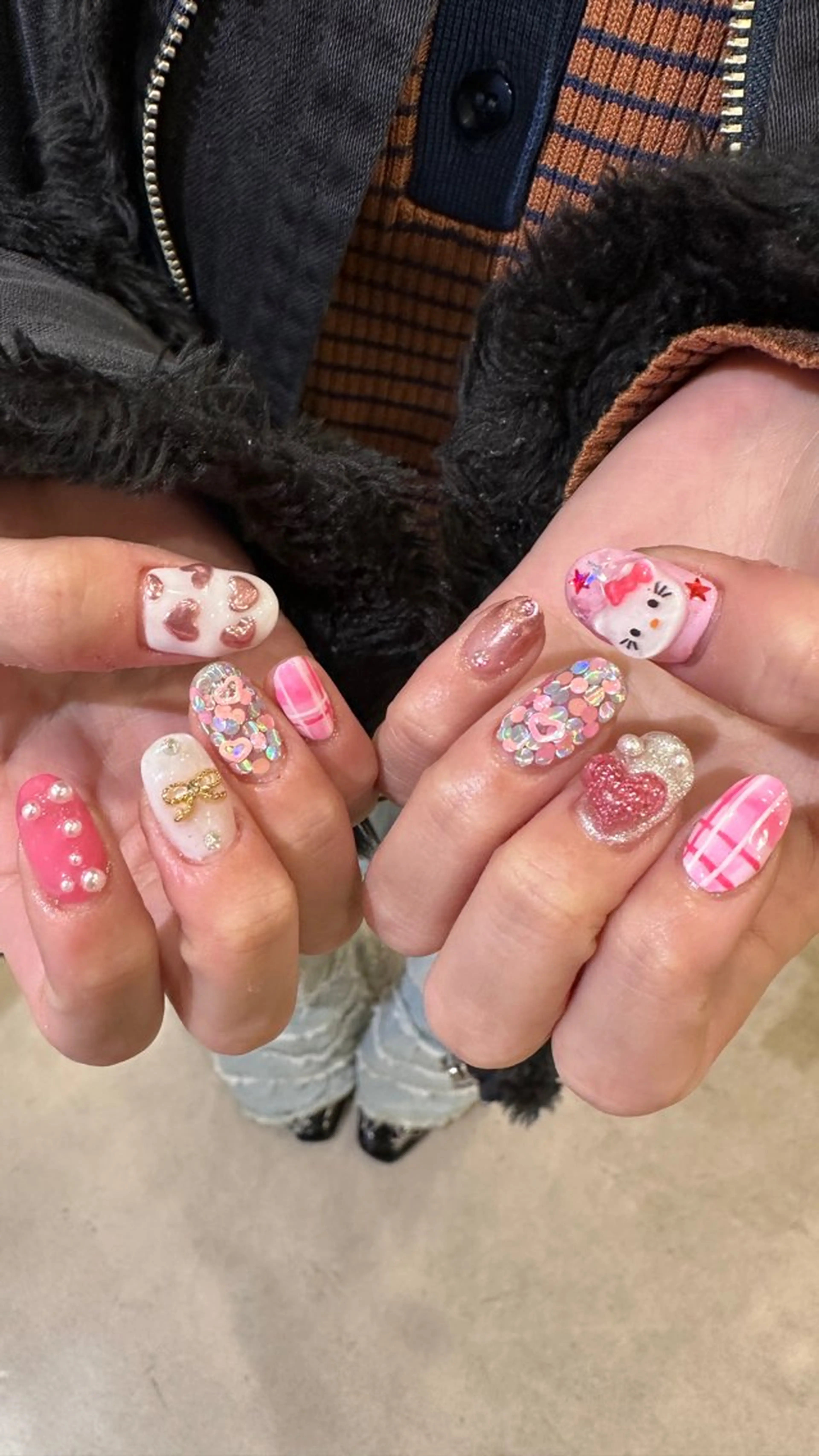 ネイル ハンドネイル 👽個性派ネイル🎀 komachiのヘアスタイル