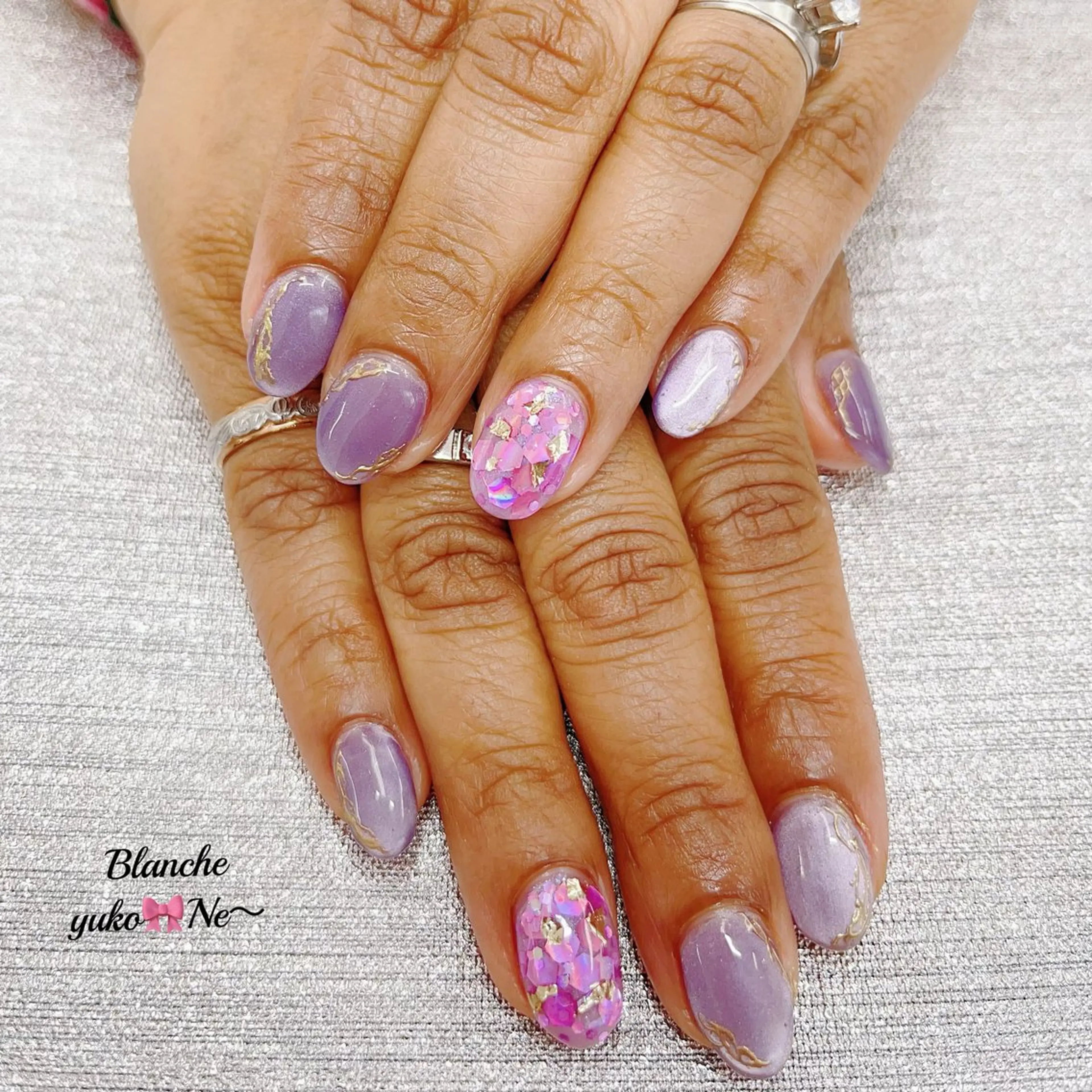 ネイル ネイルサロン　Lian所属・Lian Yulilianのネイルデザイン