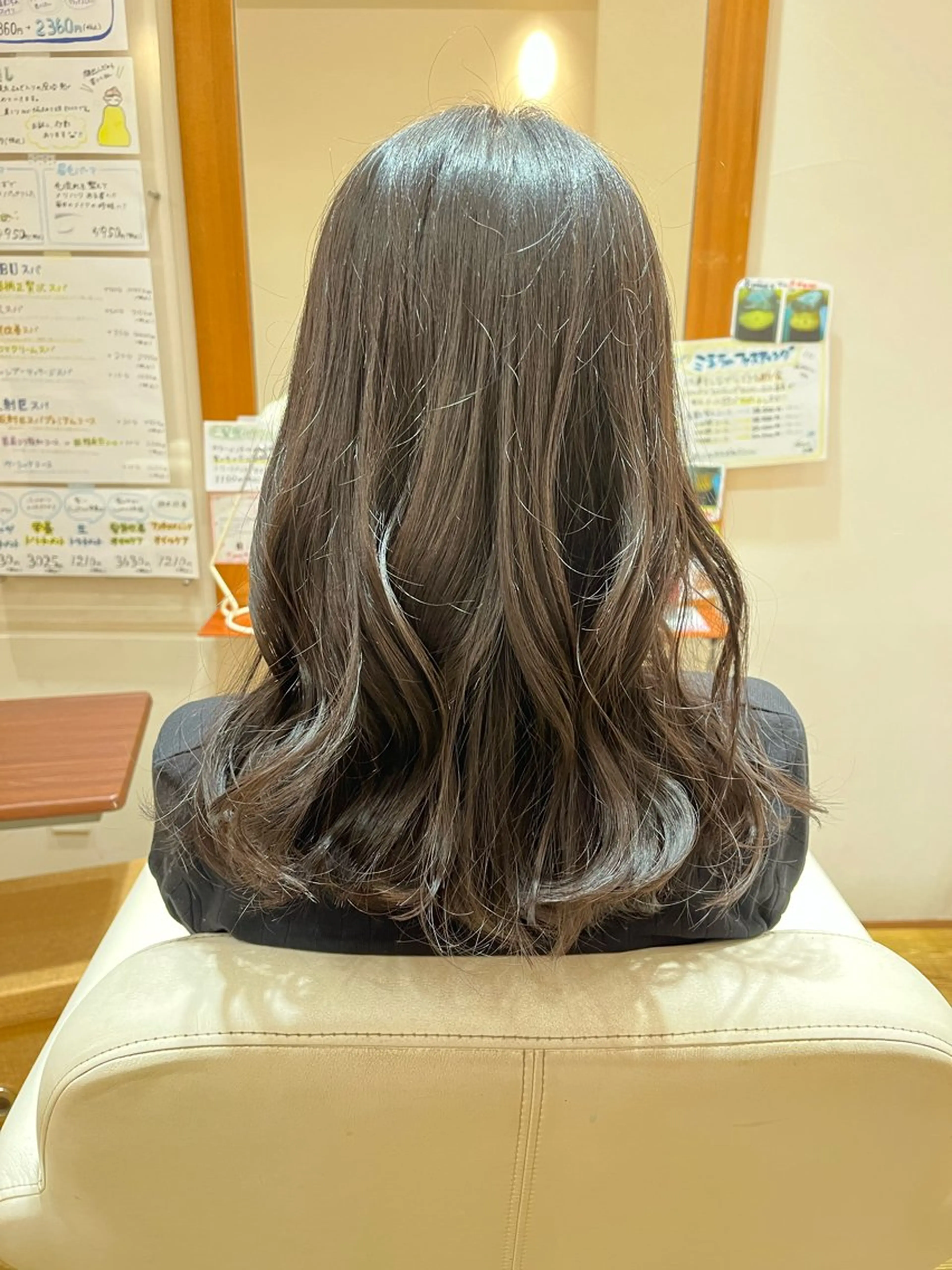ロング ばん ななのヘアスタイル