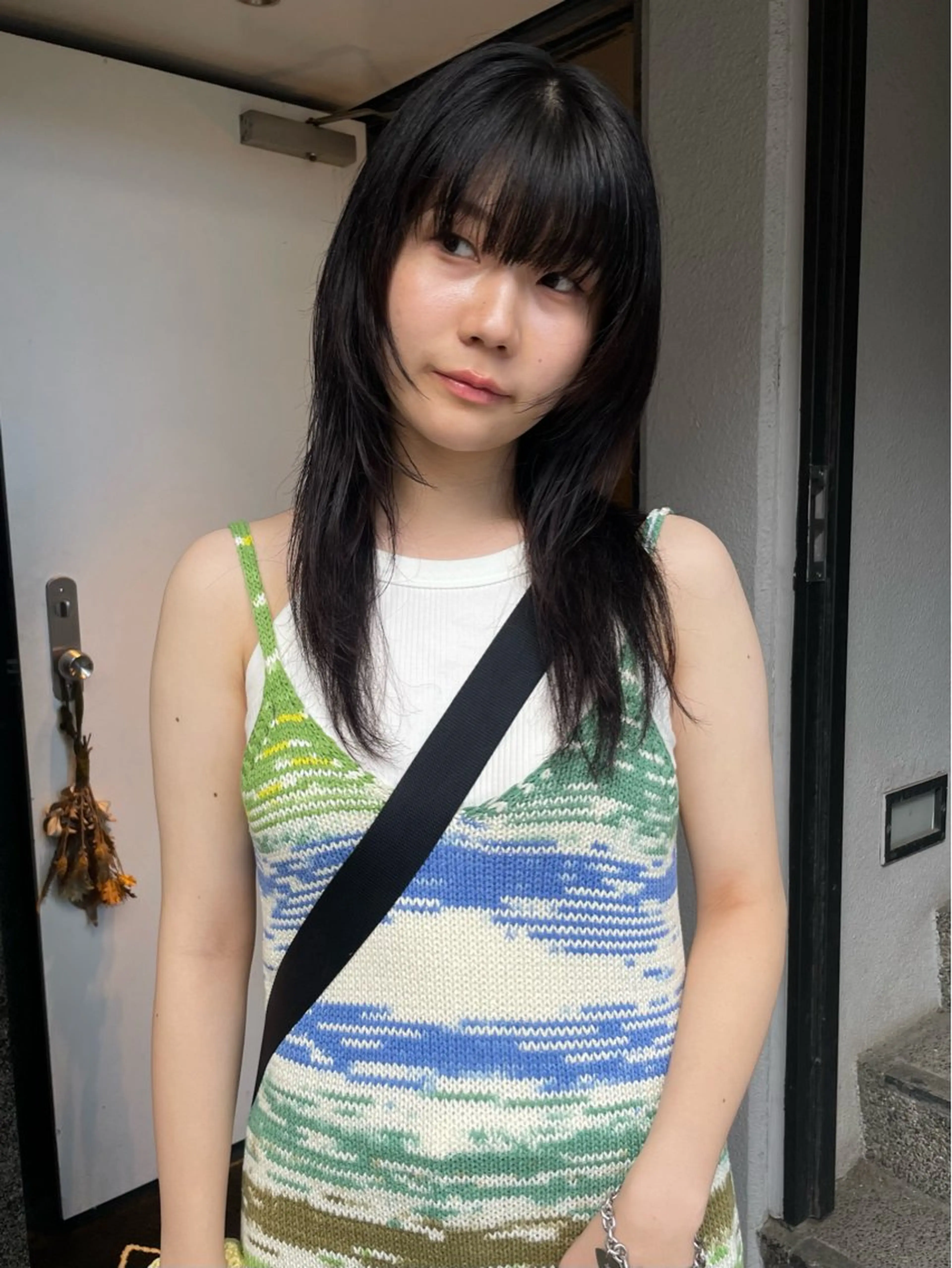 ロング カラー 顔周りカット レイヤーカット 原宿/ケパーマ 🧺ユウマのヘアスタイル