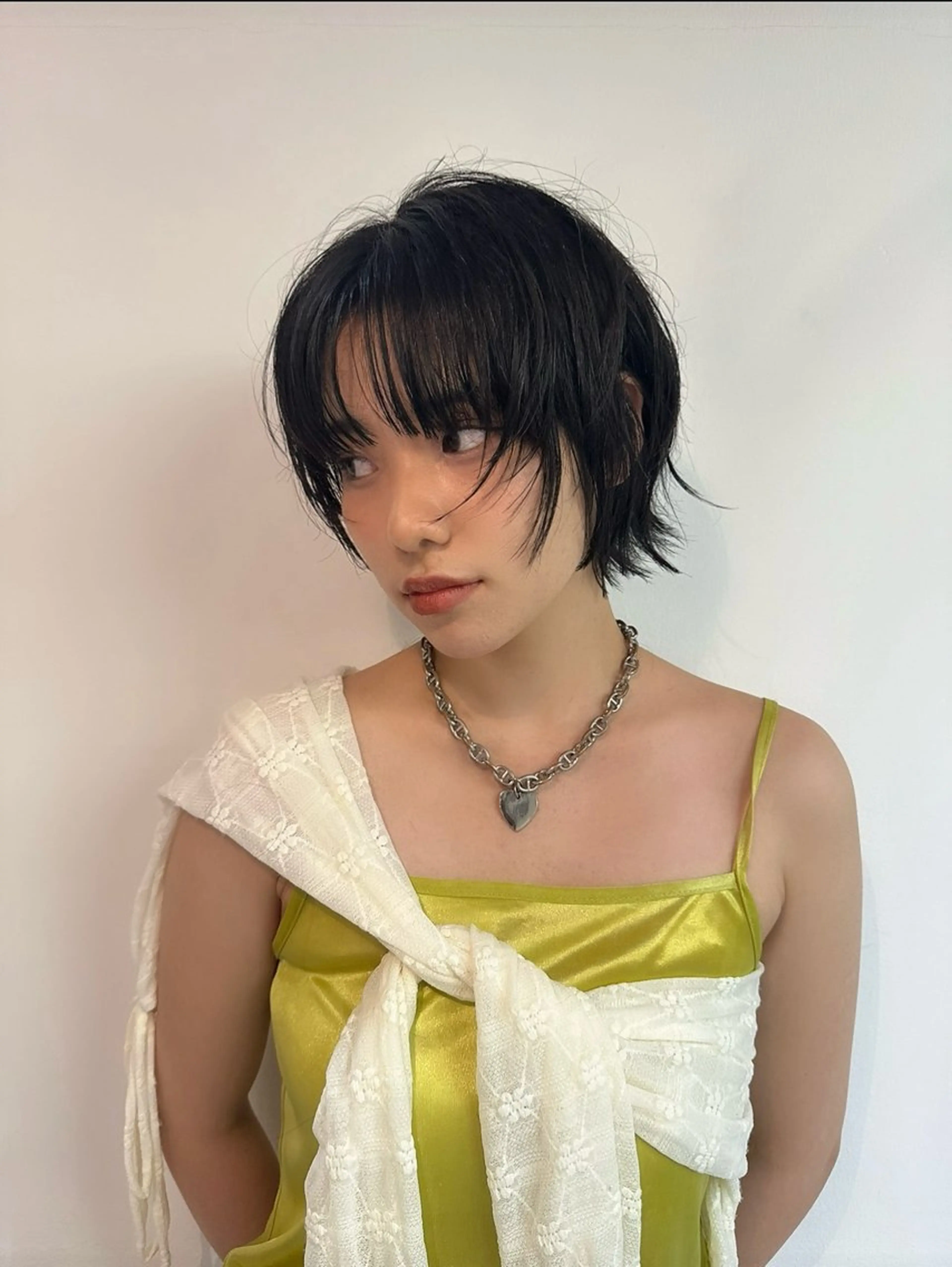 ショート カット LUCCI所属・udaハイトーン /ボブ/レイヤーのヘアスタイル