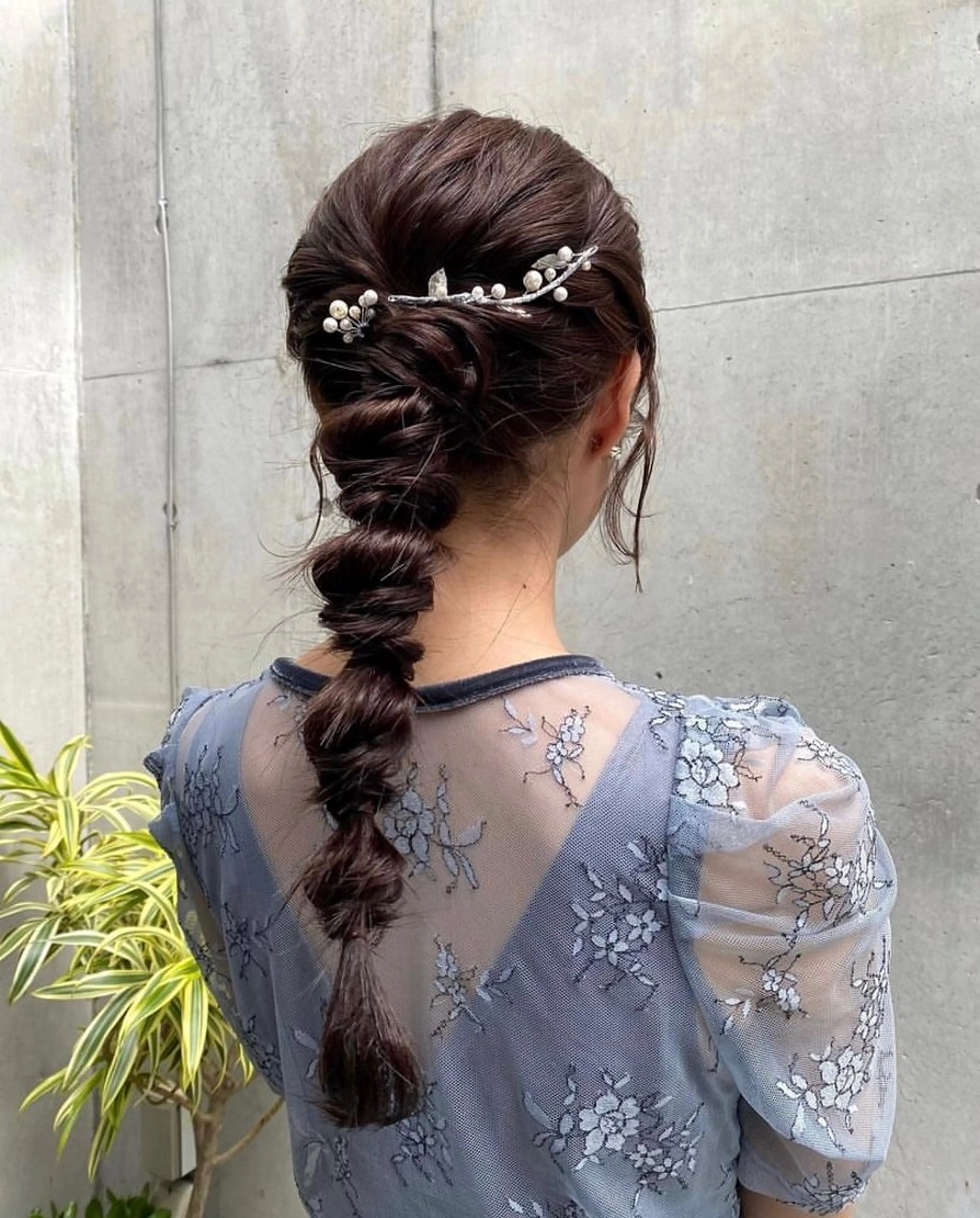 ロング ヘアアレンジ 栗崎 菜弥のその他イメージ