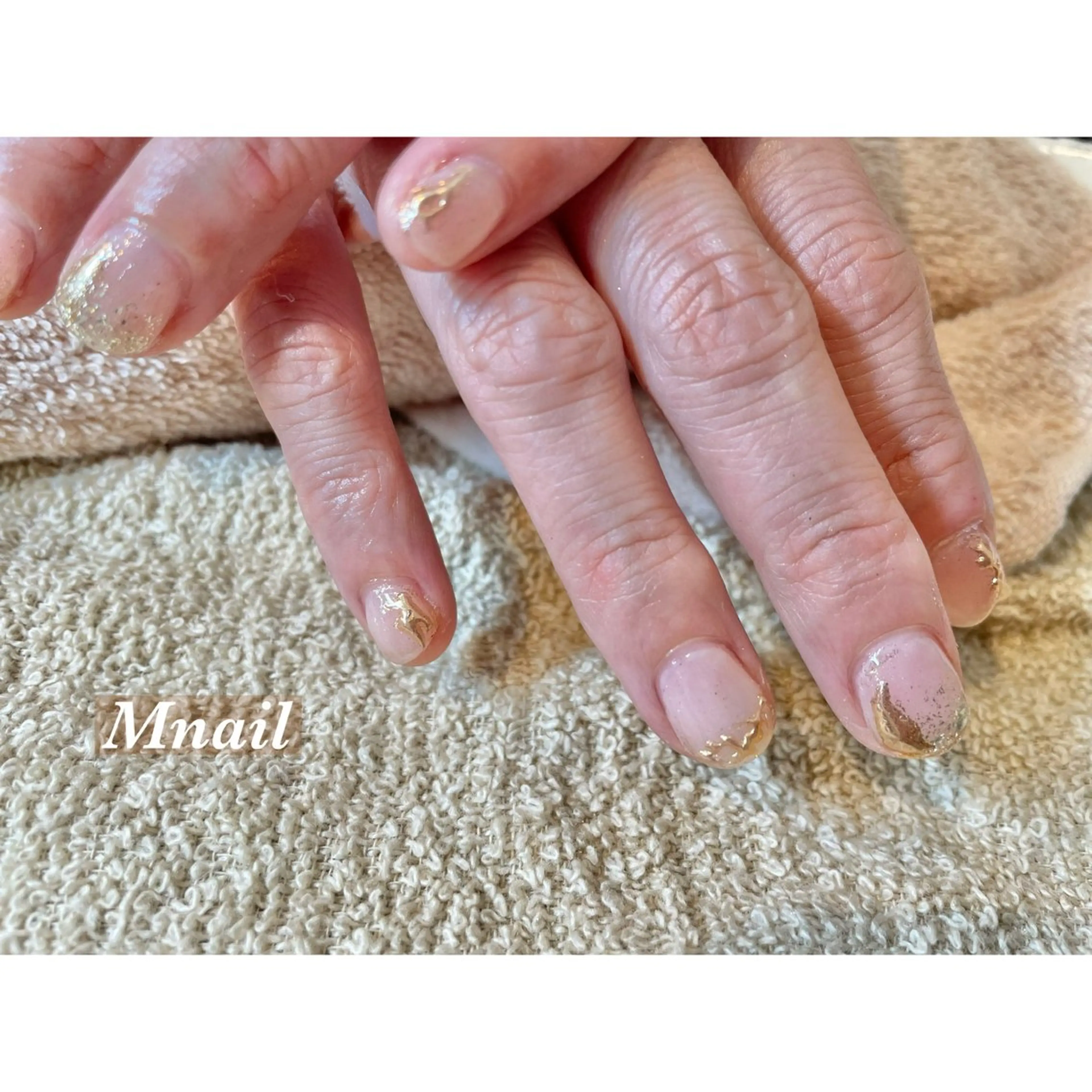 ネイル ミラーネイル Mnail ちひろのネイルデザイン