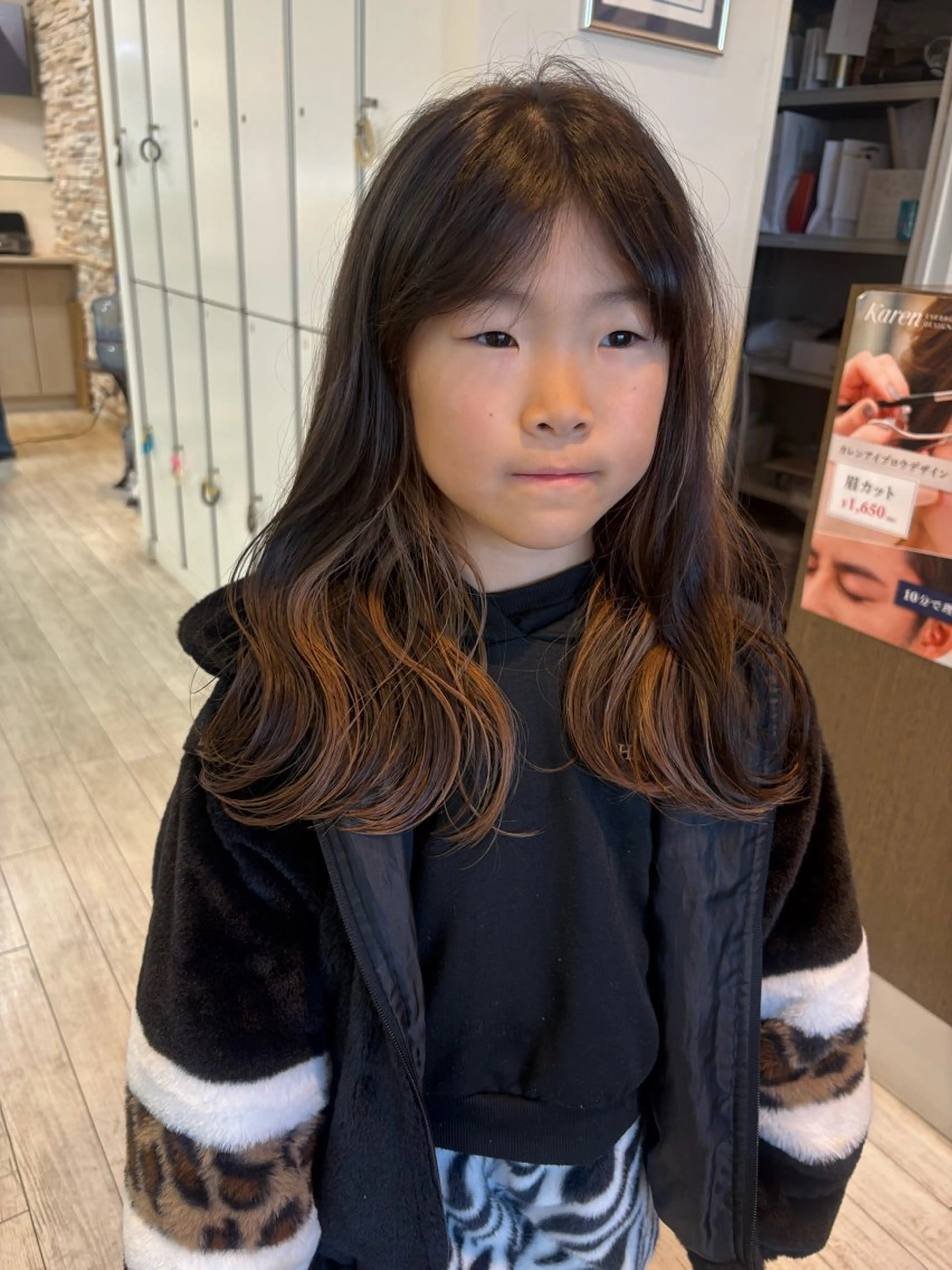 ロング カラー ブリーチ インナーカラー カット ヘアカラー パーマ エクステ CREA渋沢 モデル募集🌺アイナのヘアスタイル