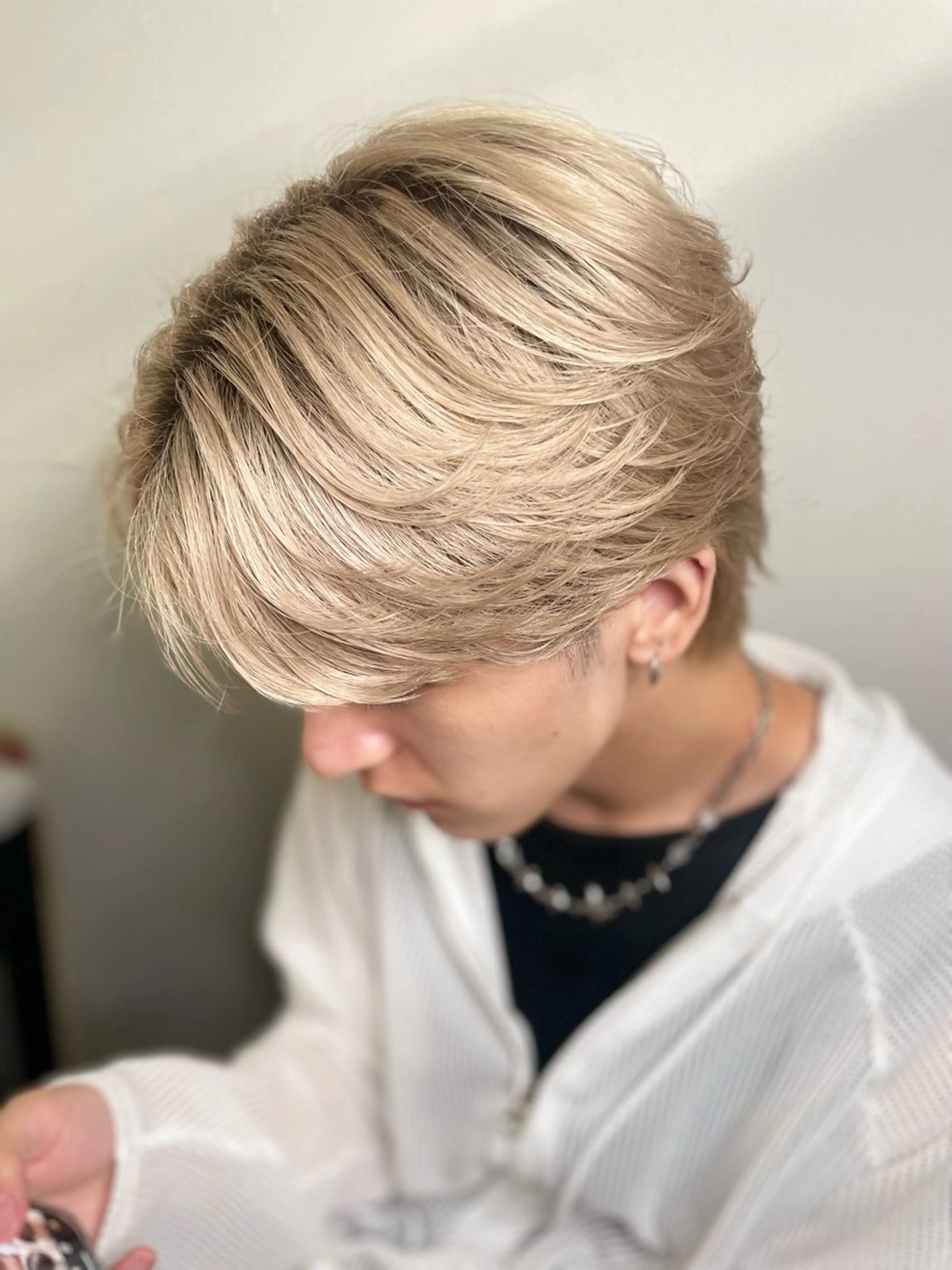 メンズ メンズ特化✨️ 韓国風パーマ🔥一八のヘアスタイル