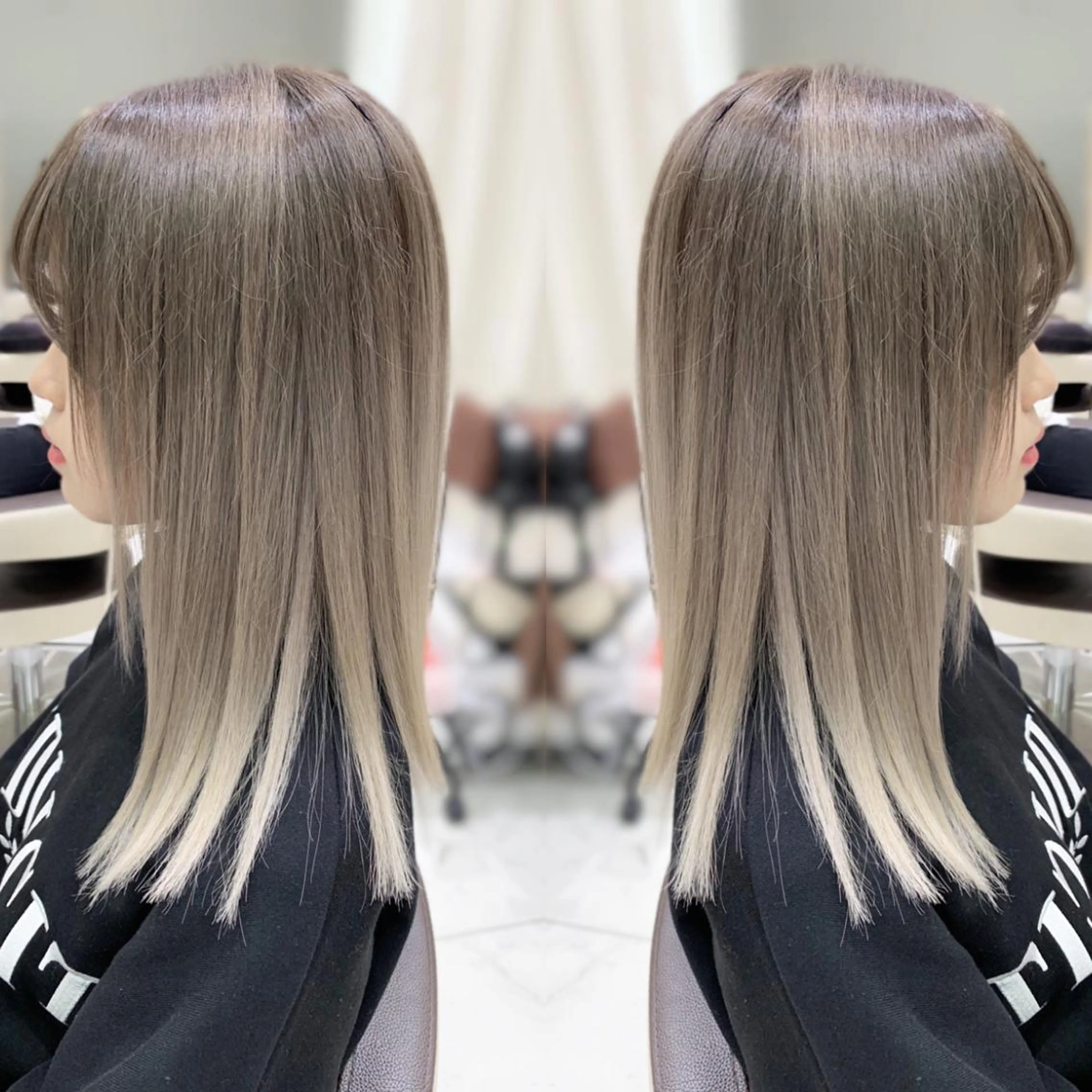 ミディアム カラー カット ヘアカラー N° jillva ♦️川端裕司♦️のヘアスタイル