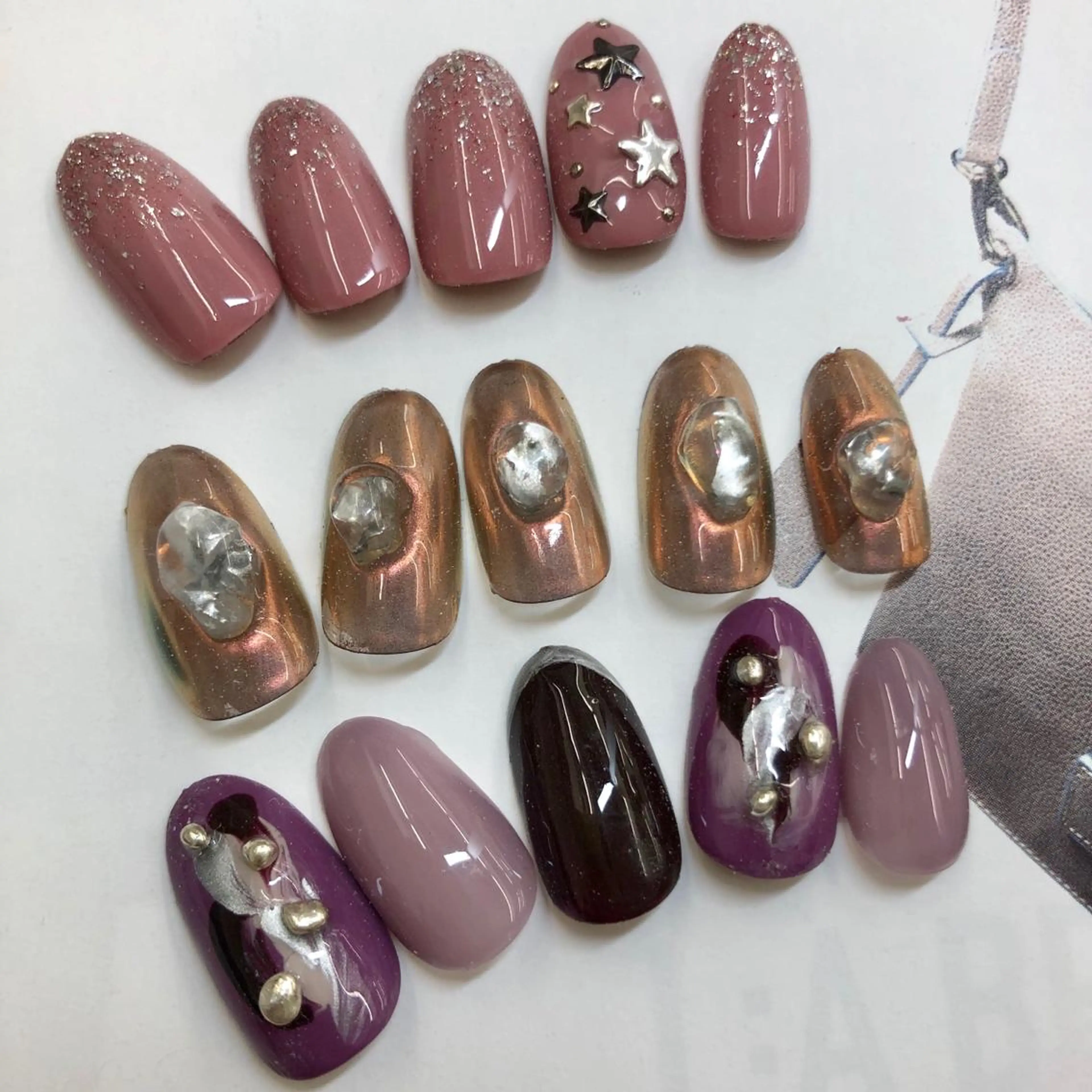 ネイル 🎀AYAKO 🎀中韓ネイルのネイルデザイン