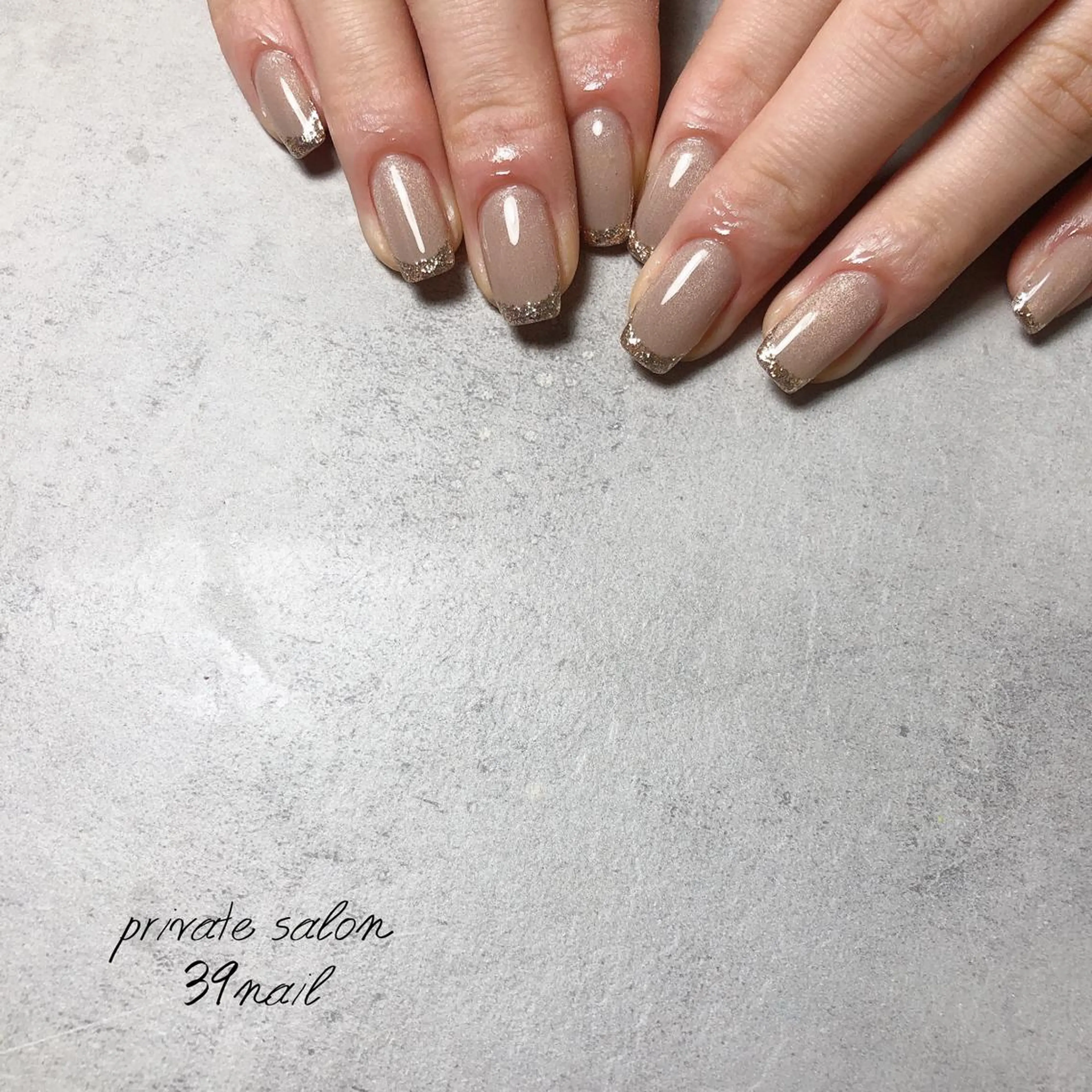 ミディアム ネイル ハンドネイル 京橋 【39nail】のネイルデザイン