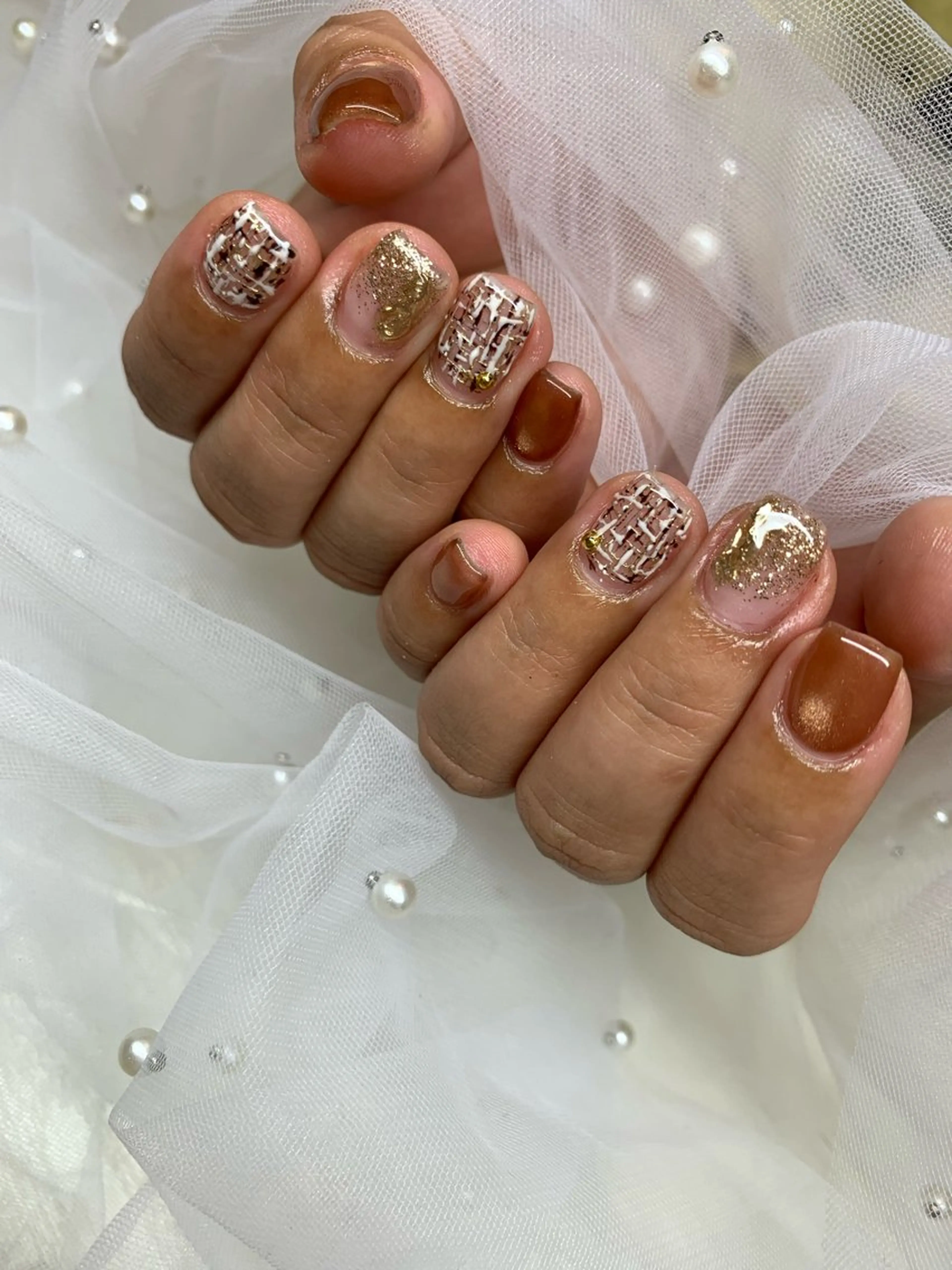 ネイル ハンドネイル フットネイル Yuwabi Nail所属・Mimore ミモア 水戸のネイルデザイン