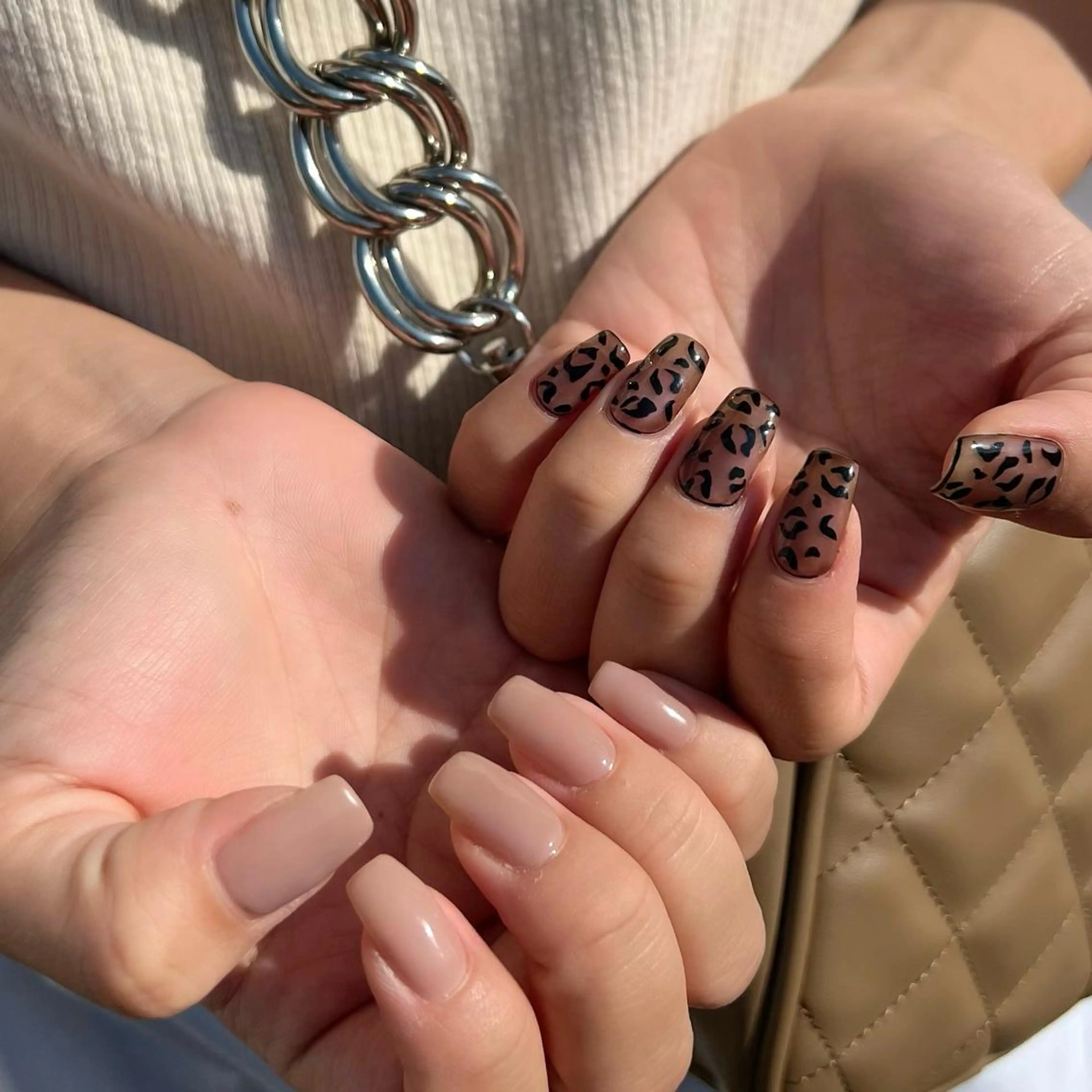 ネイル アニマル柄 Lofinails ちひろのネイルデザイン