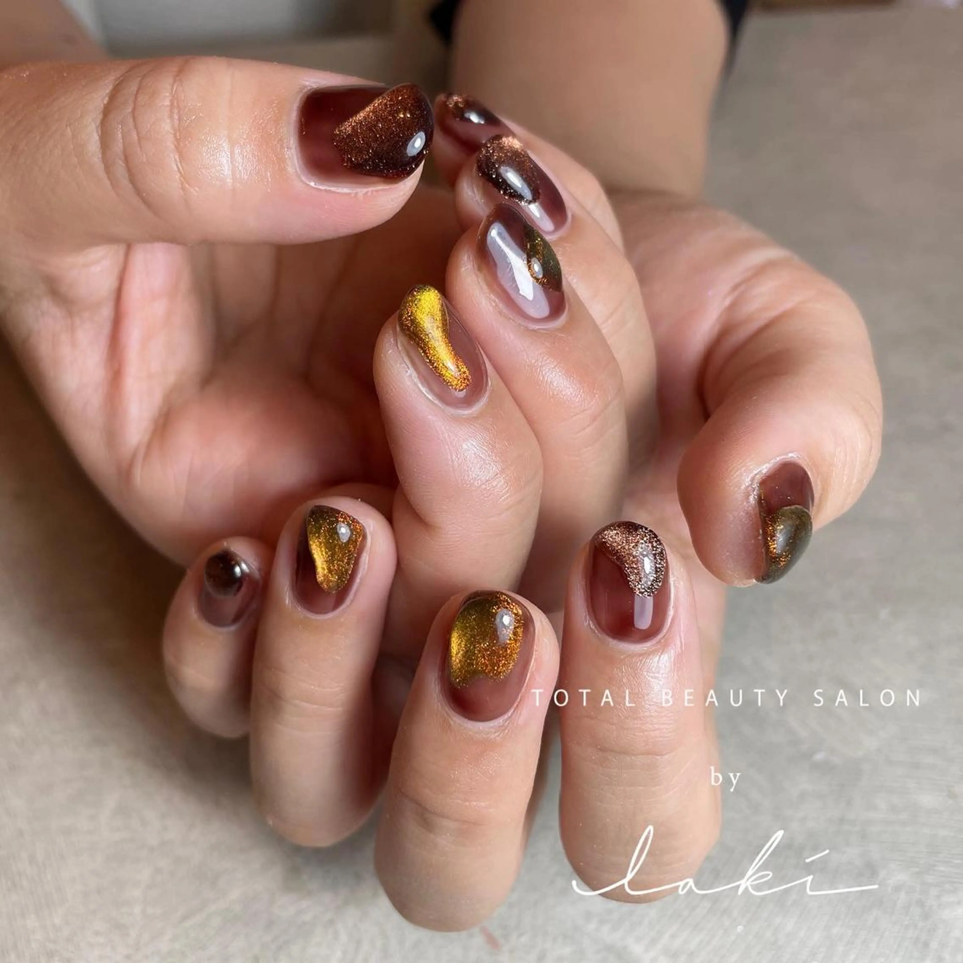 ネイル マグネットネイル my&所属・my&_ maimiのネイルデザイン