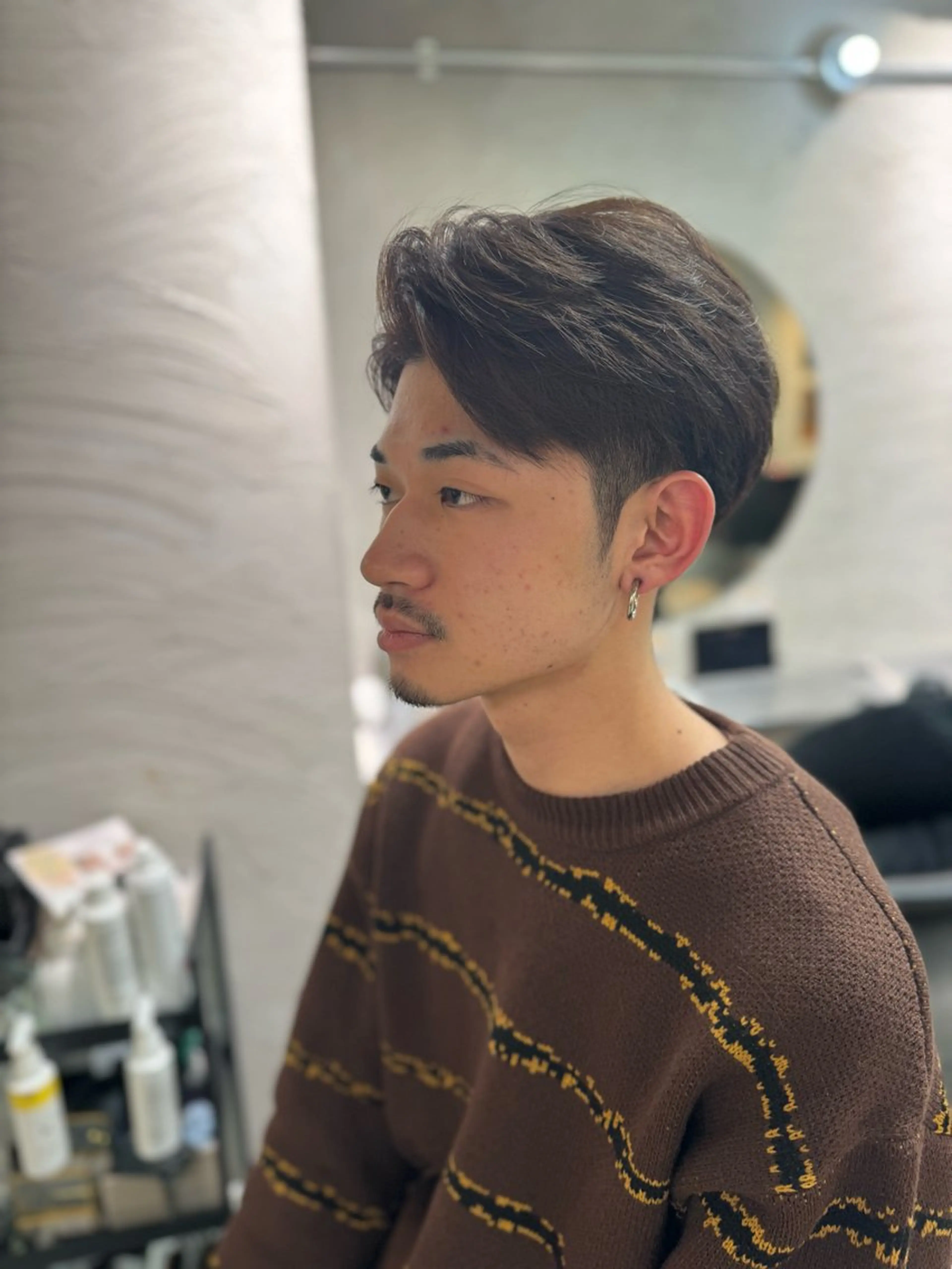 【メンズ限定】メンズカット＋眉毛カット＋マイクロバブルの写真