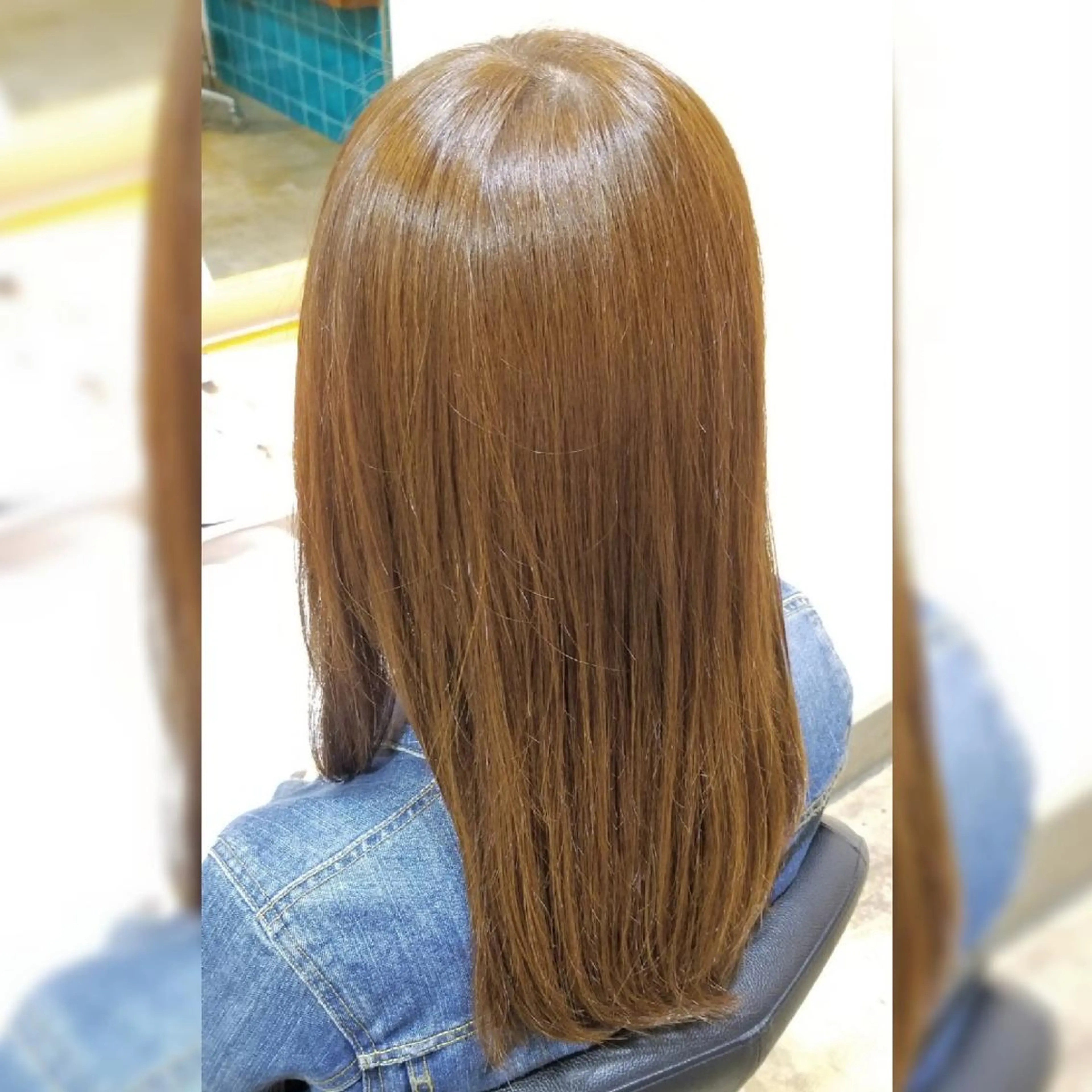 ロング salowin渋谷kitaya park前所属・RIKA韓国ヘア/く びれヘア/上品カラーのヘアスタイル