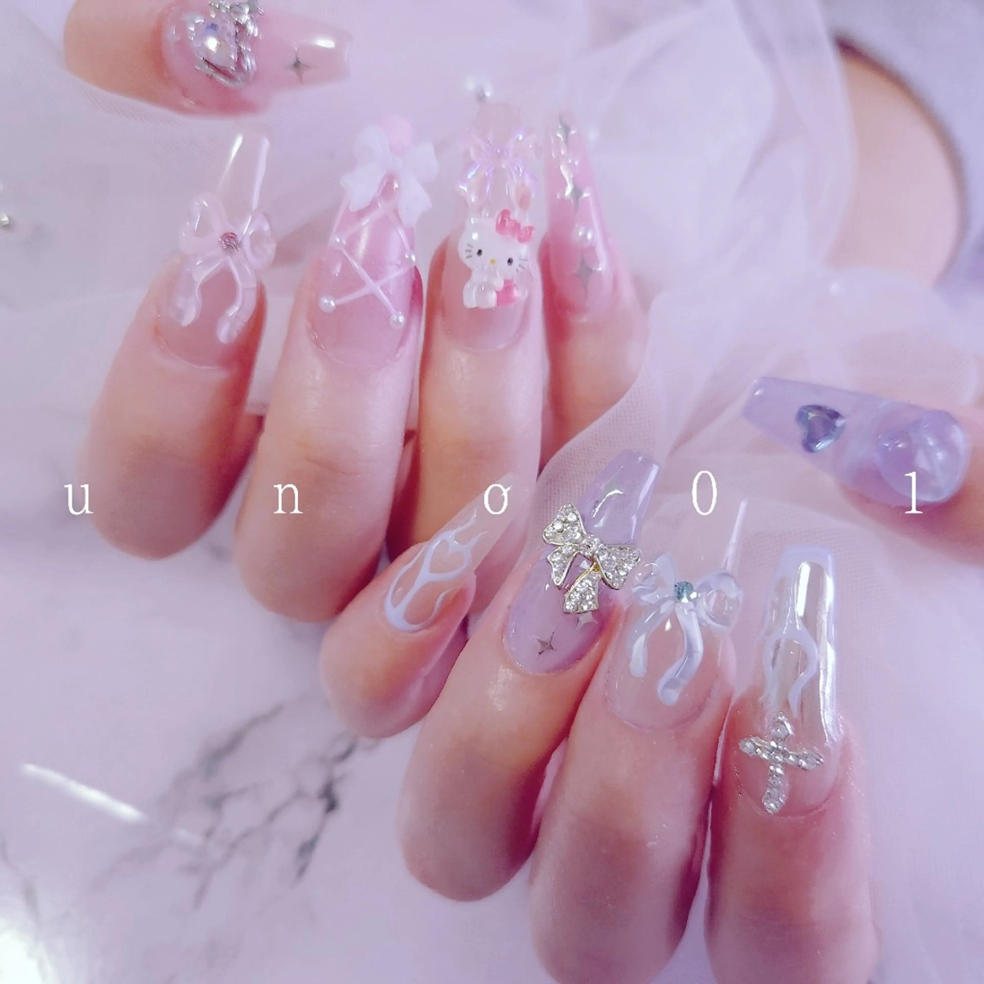 ネイル ハンドネイル u   n   o  n a i l 01のネイルデザイン