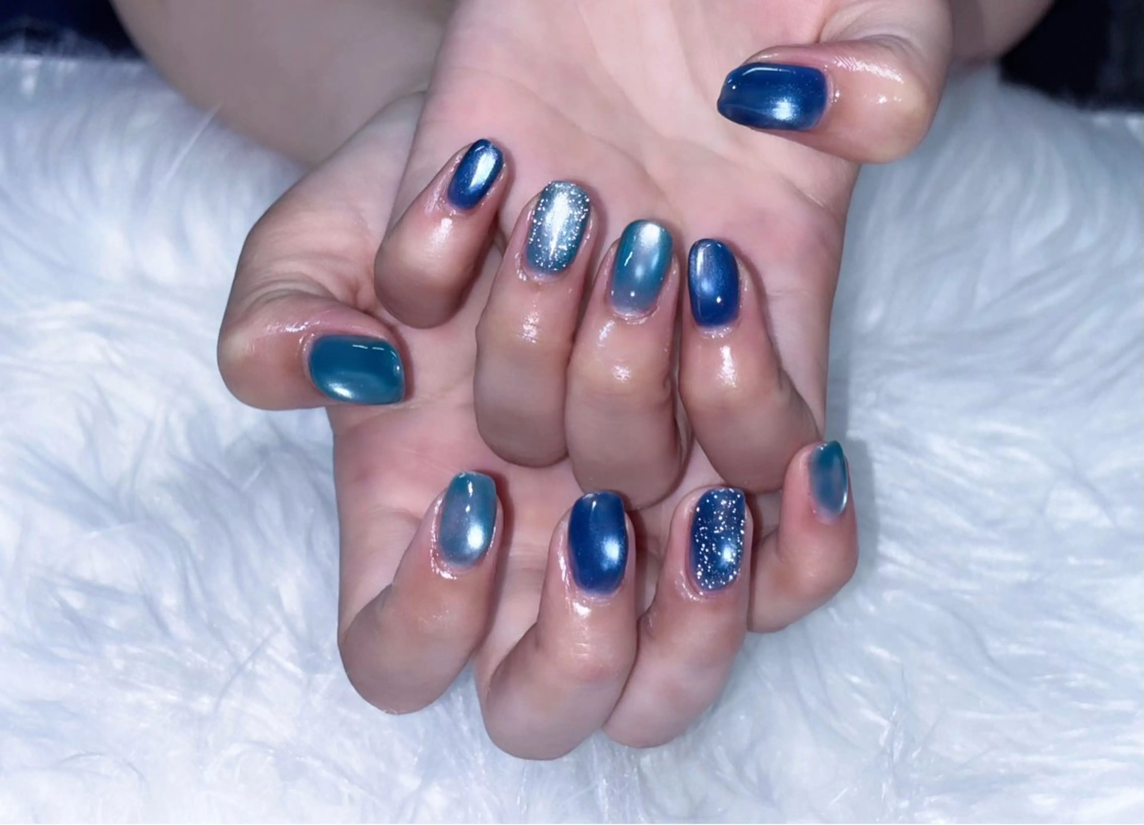 ネイル ハンドネイル フットネイル 番園 あかねのネイルデザイン