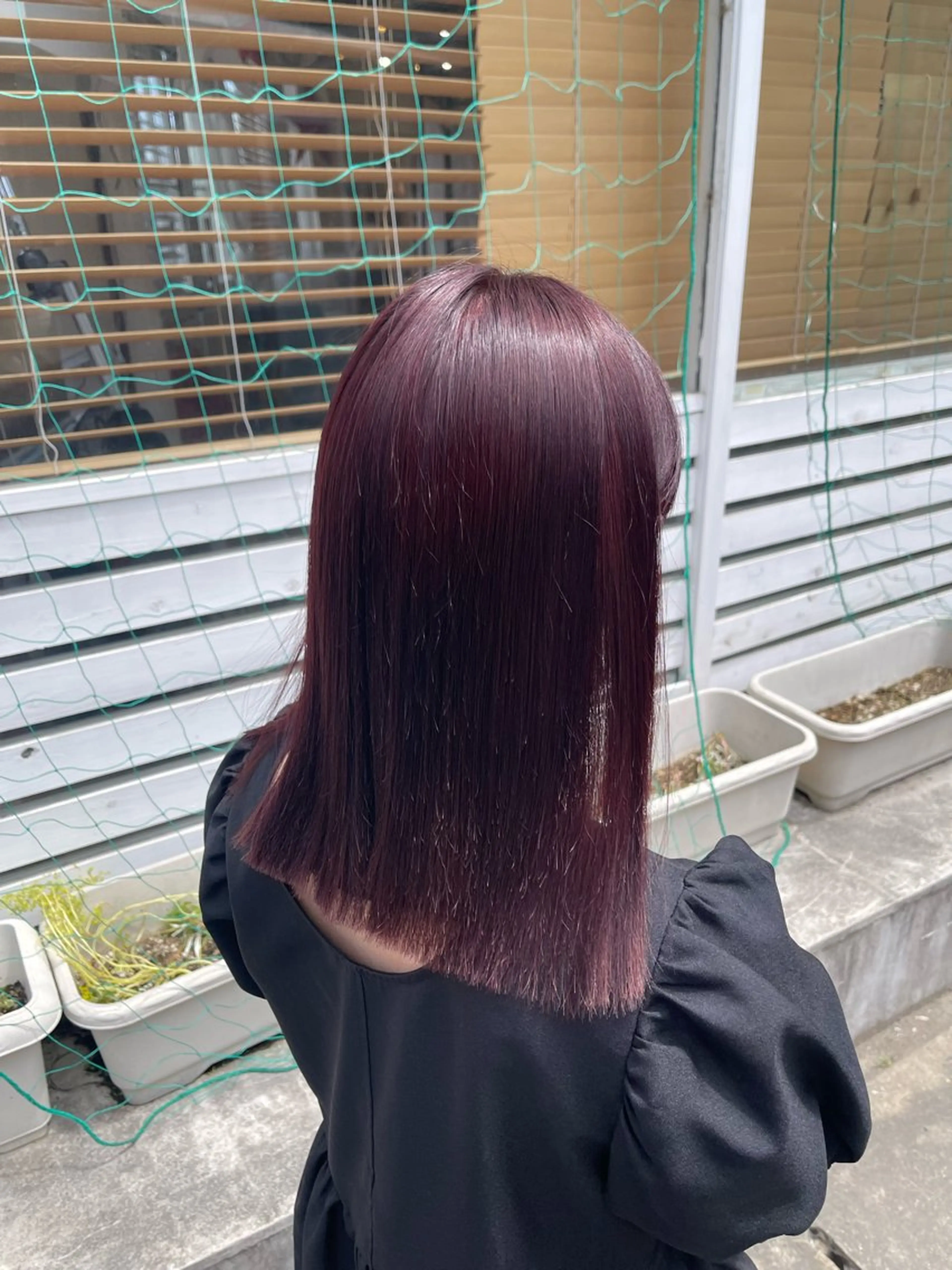 ブリーチなしダブルカラーの写真