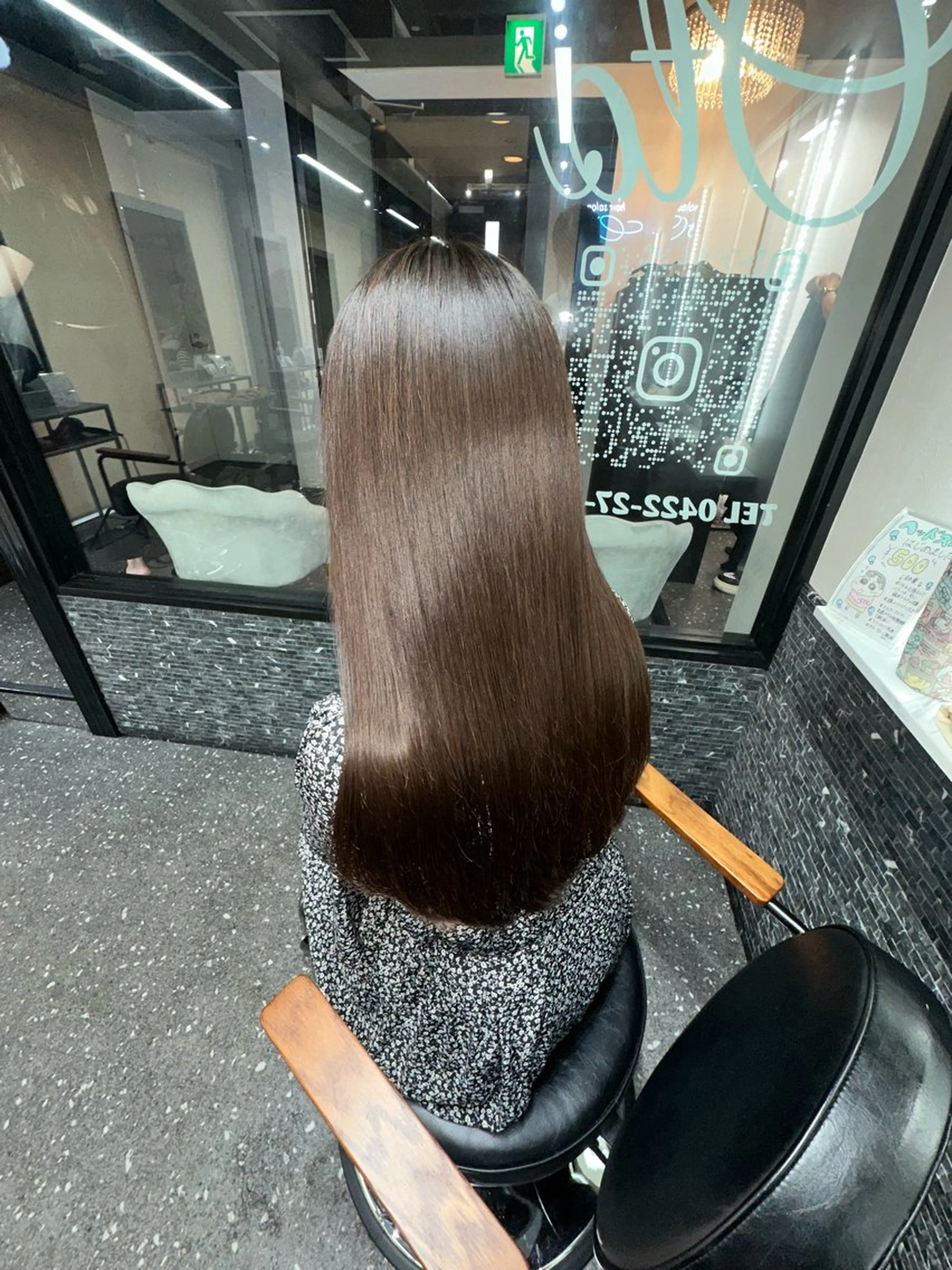 ロング カラー パーマ カット ヘアカラー 縮毛矯正 トリートメント 髪質改善⭐️縮毛矯正 吉祥寺⭐️Rinaのヘアスタイル