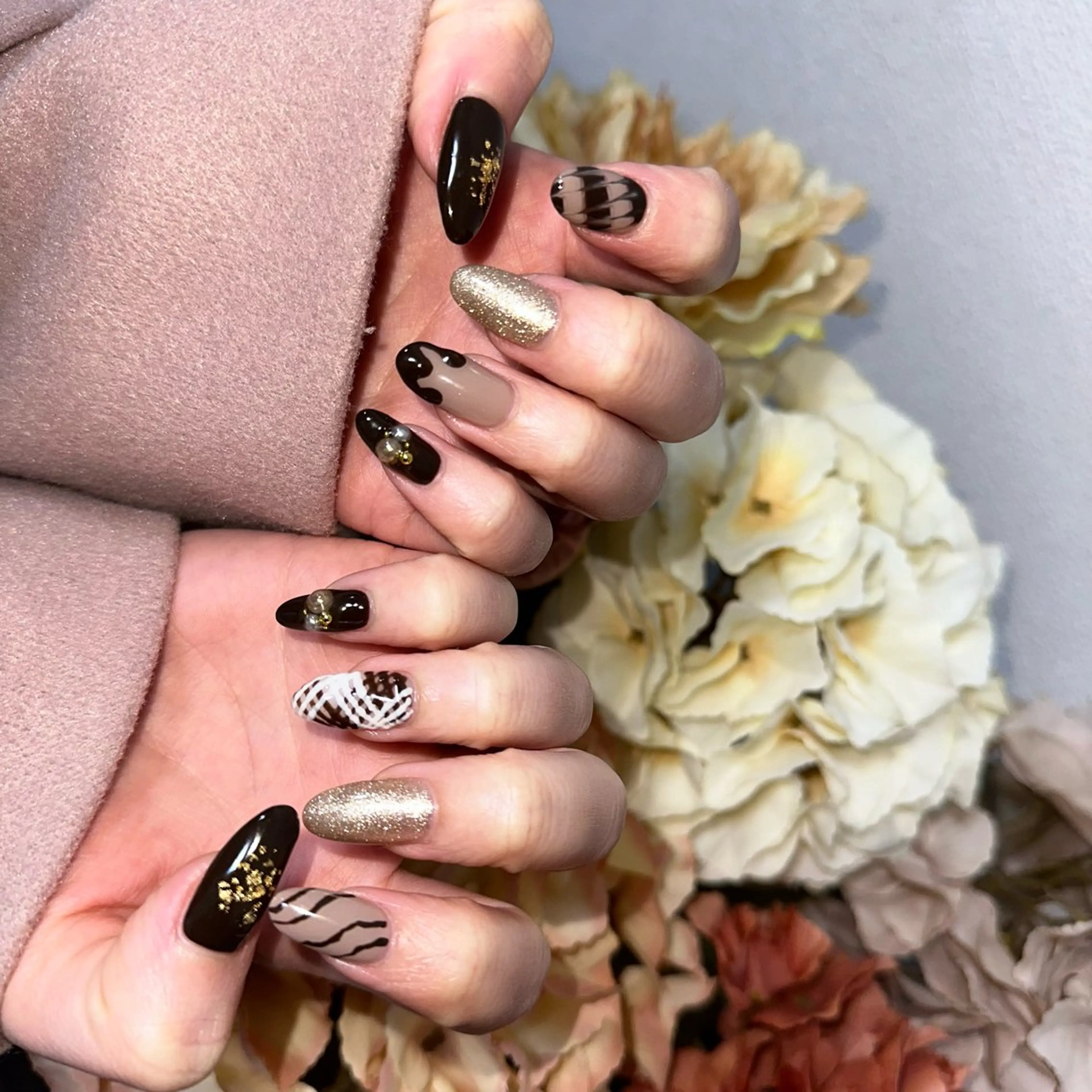 ミディアム BeautySalonKREI所属・KREI NORIKAのネイルデザイン