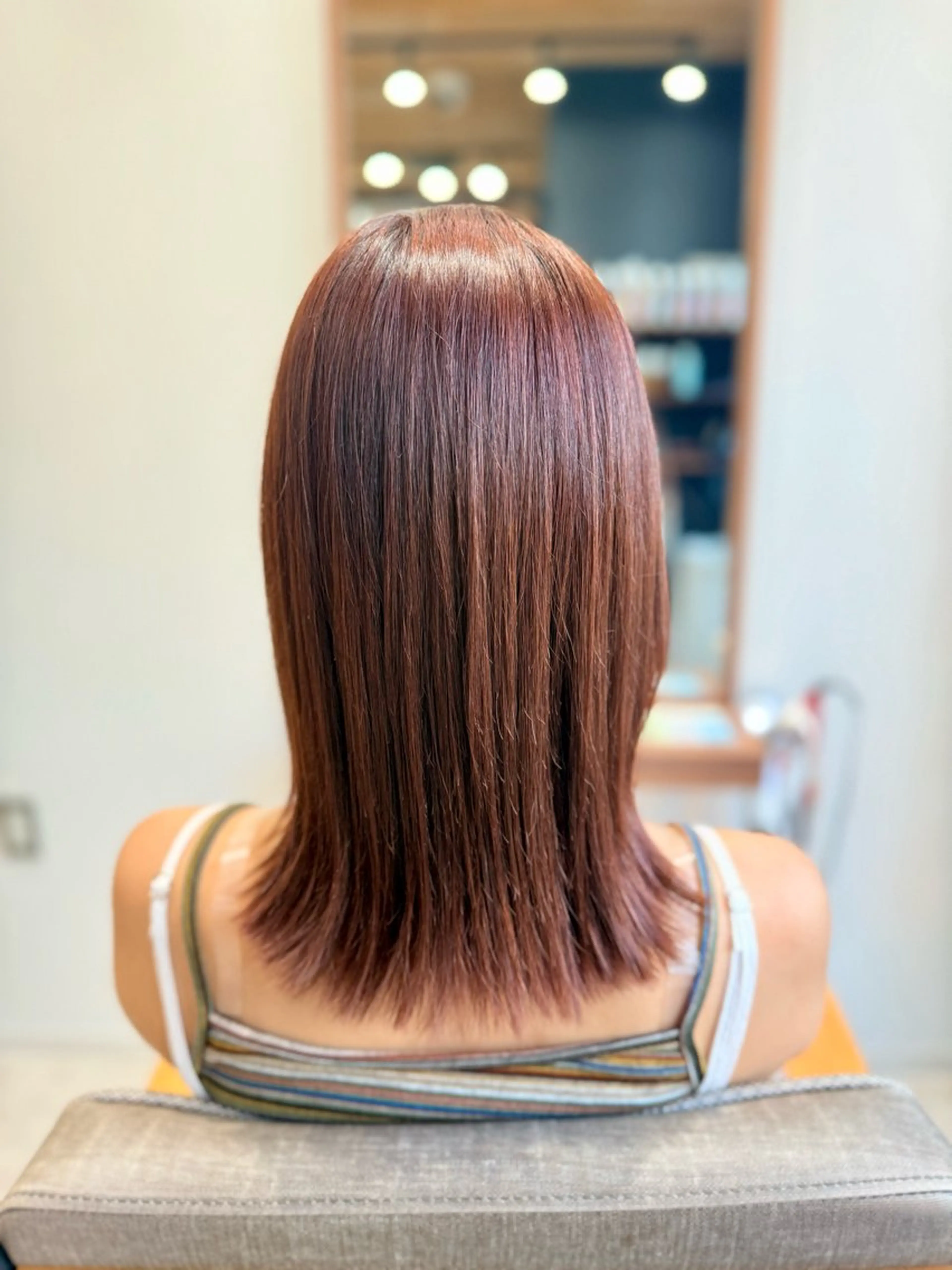💇‍♀️髪質改善カラー＋AMASIAトリートメント💕8800円の写真
