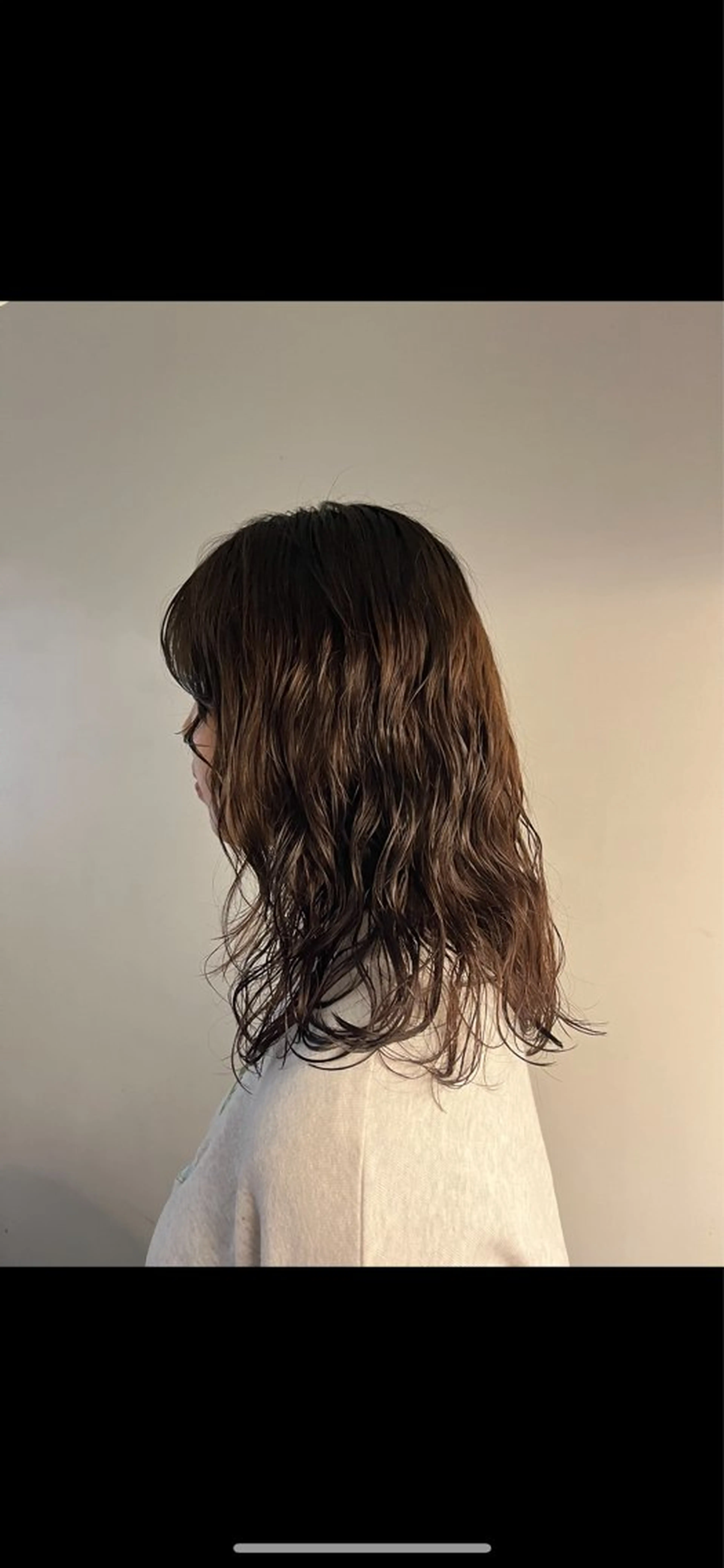 パーマ アイブロウリフト パーマモデル/はなのヘアスタイル