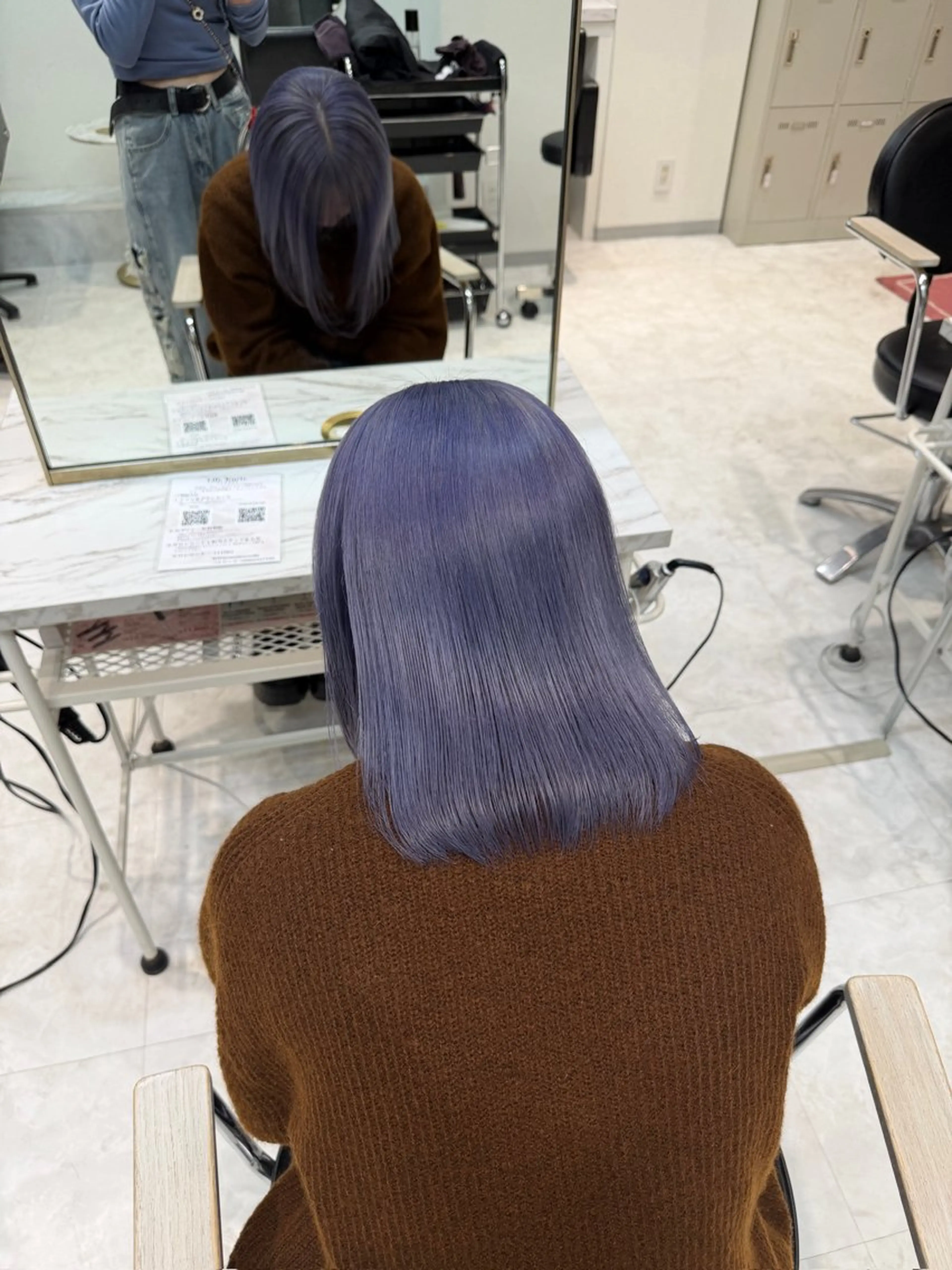 カラー 【🦋ハイトーンリタ ッチ🦋】ENAのヘアスタイル