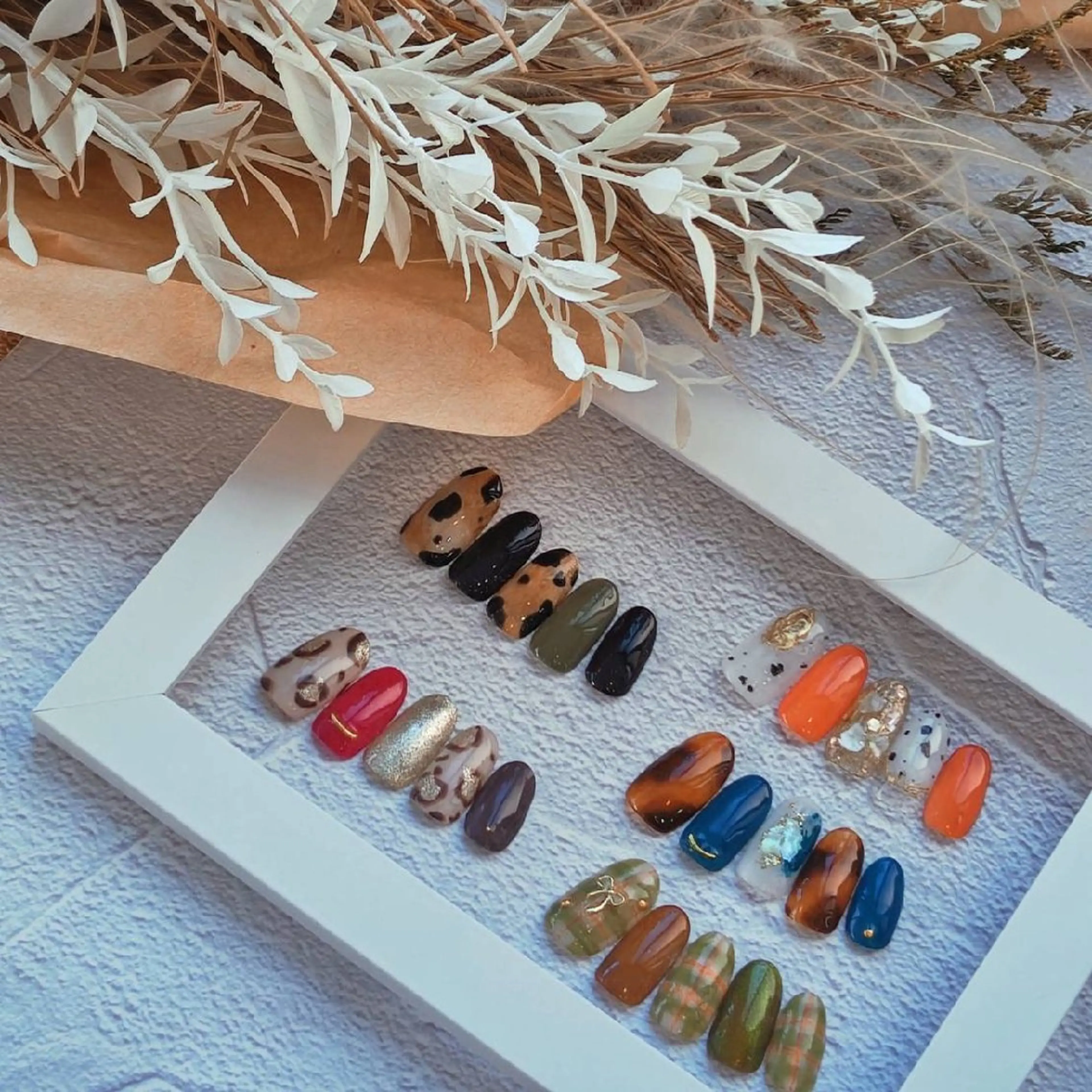 ネイル アニマル柄 べっ甲ネイル マグネットネイル ミラーネイル ハンドネイル felicita服部店所属・felicita fumi♡のネイルデザイン