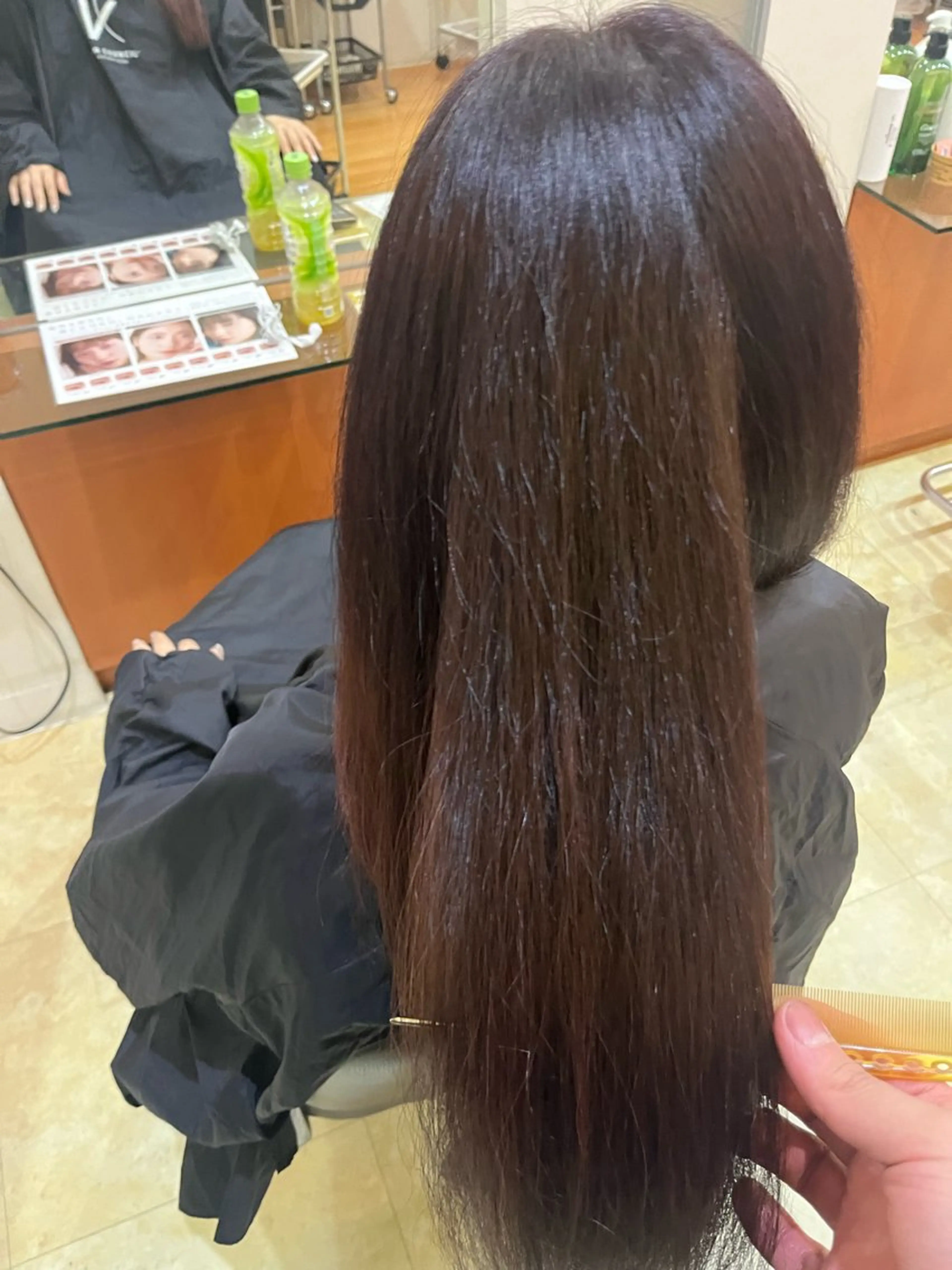 セミロング 小栗 柊翔のヘアスタイル