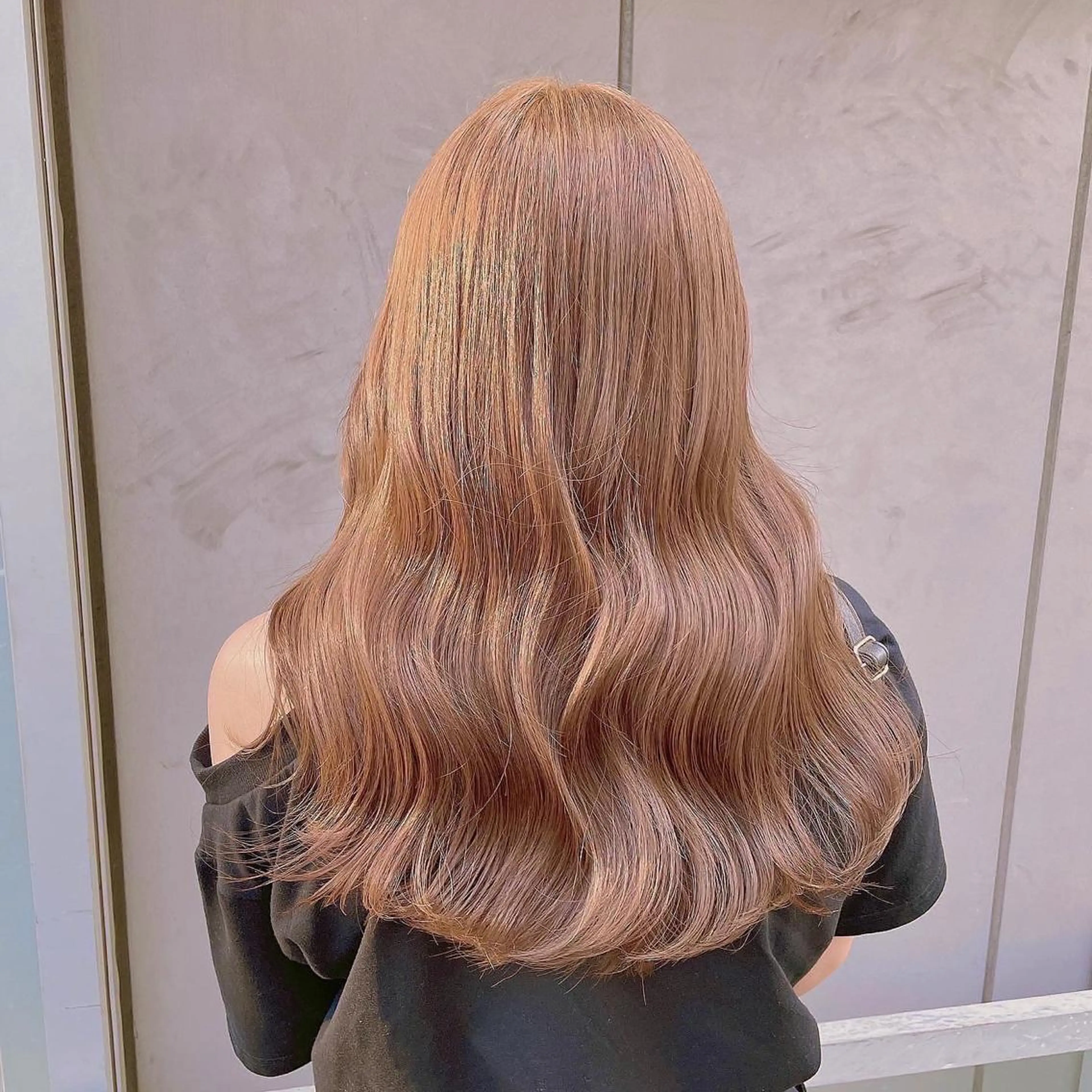 ロング 愛結 暖色カラー🎀🩰のヘアスタイル