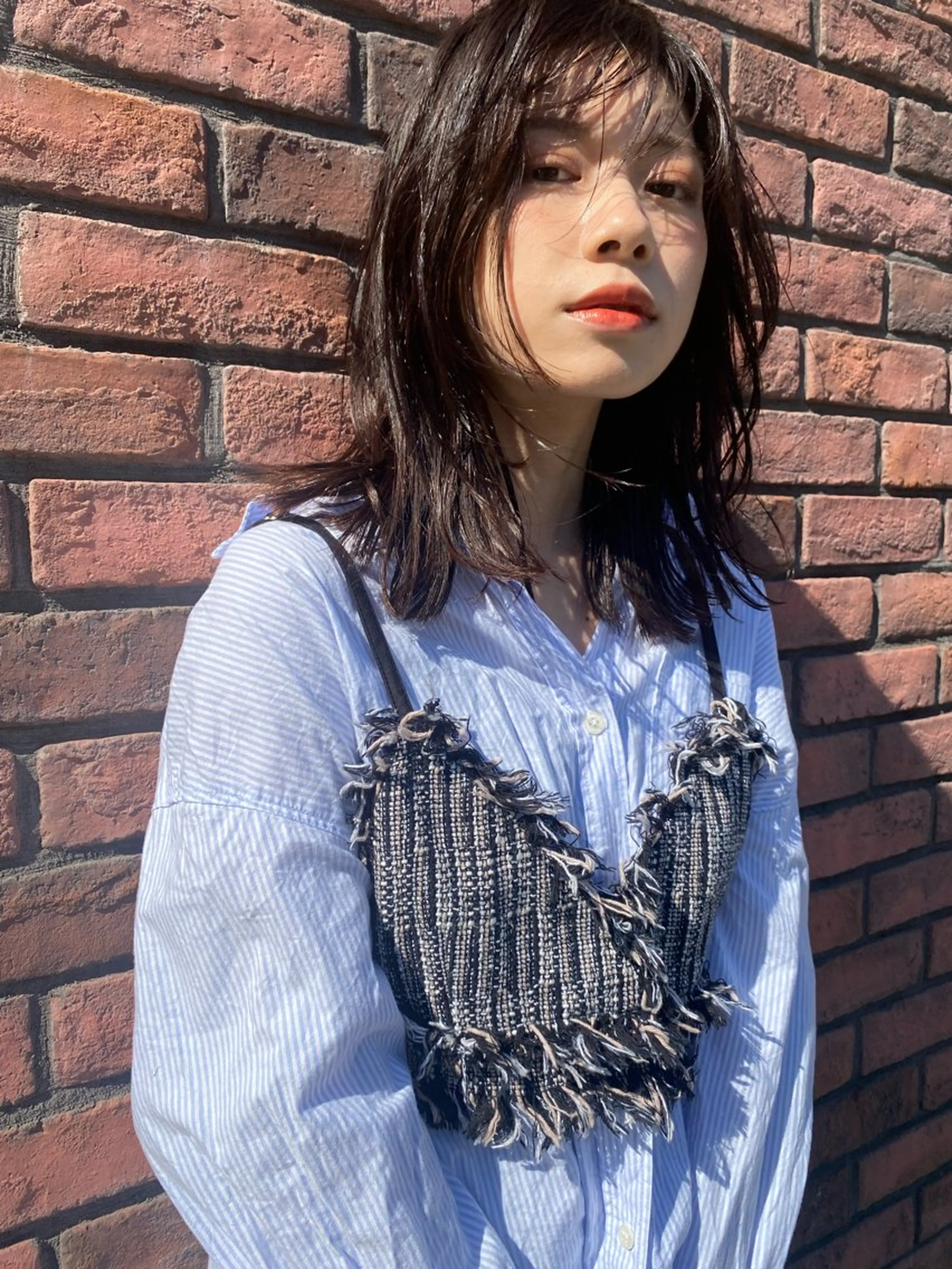 セミロング カラー Ocean Hair&Life  【オーシャンヘアーアンドライフ】所属・水田 成美のヘアスタイル