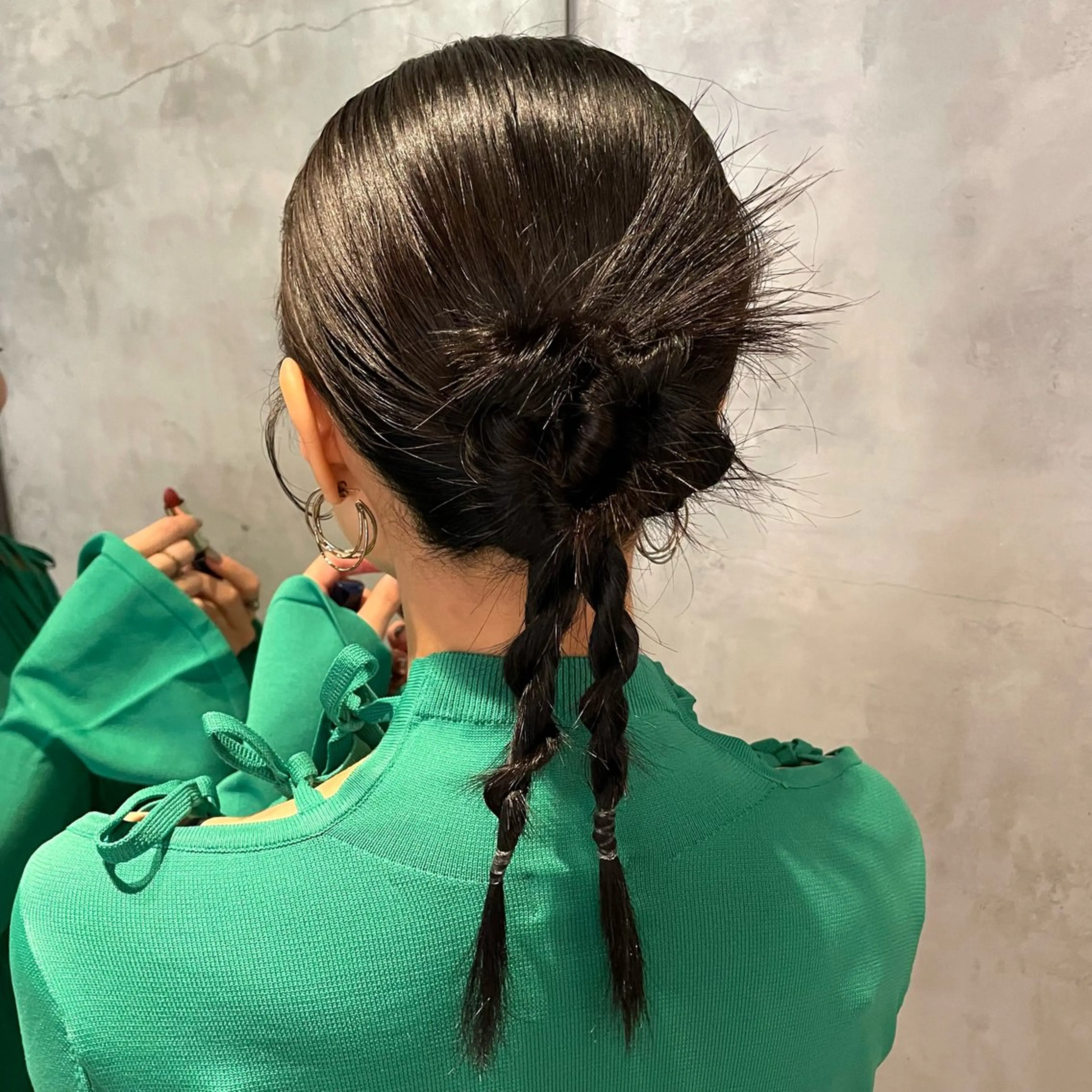 セミロング ヘアセット/似合わせ ヘア/ MIHO🩵のヘアスタイル