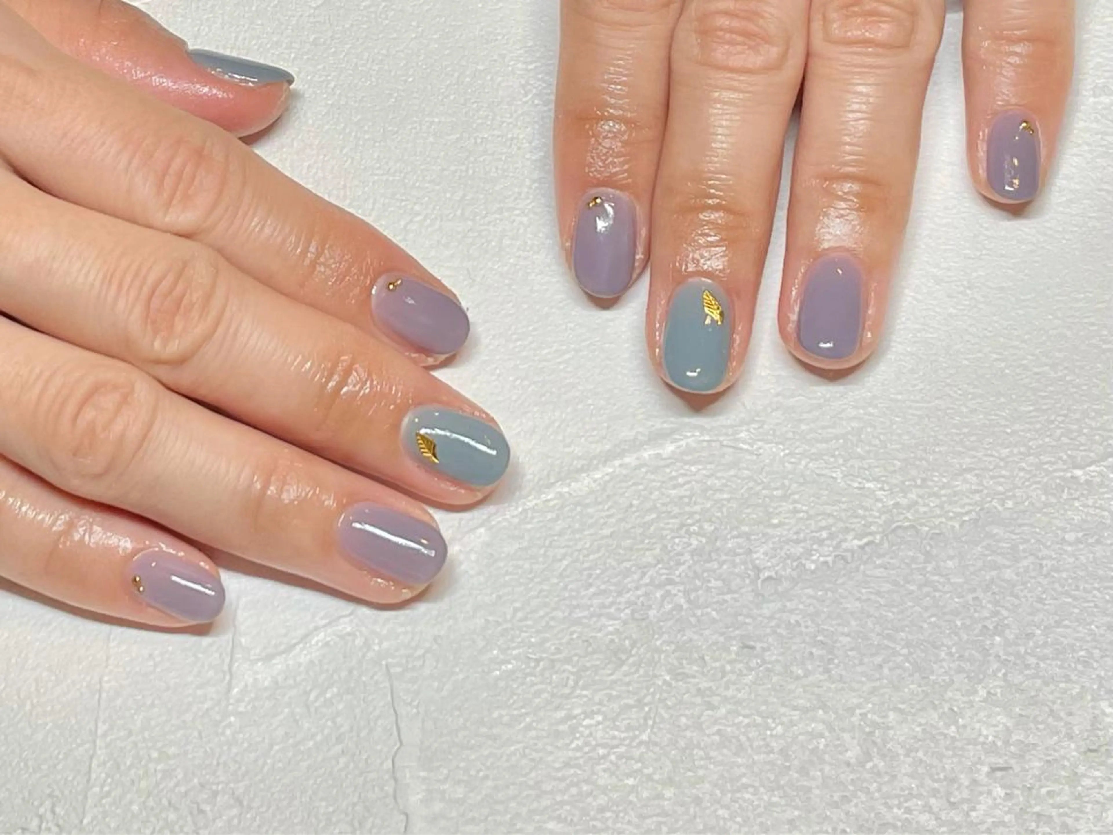 ネイル ワンカラーネイル ささき れいなのネイルデザイン