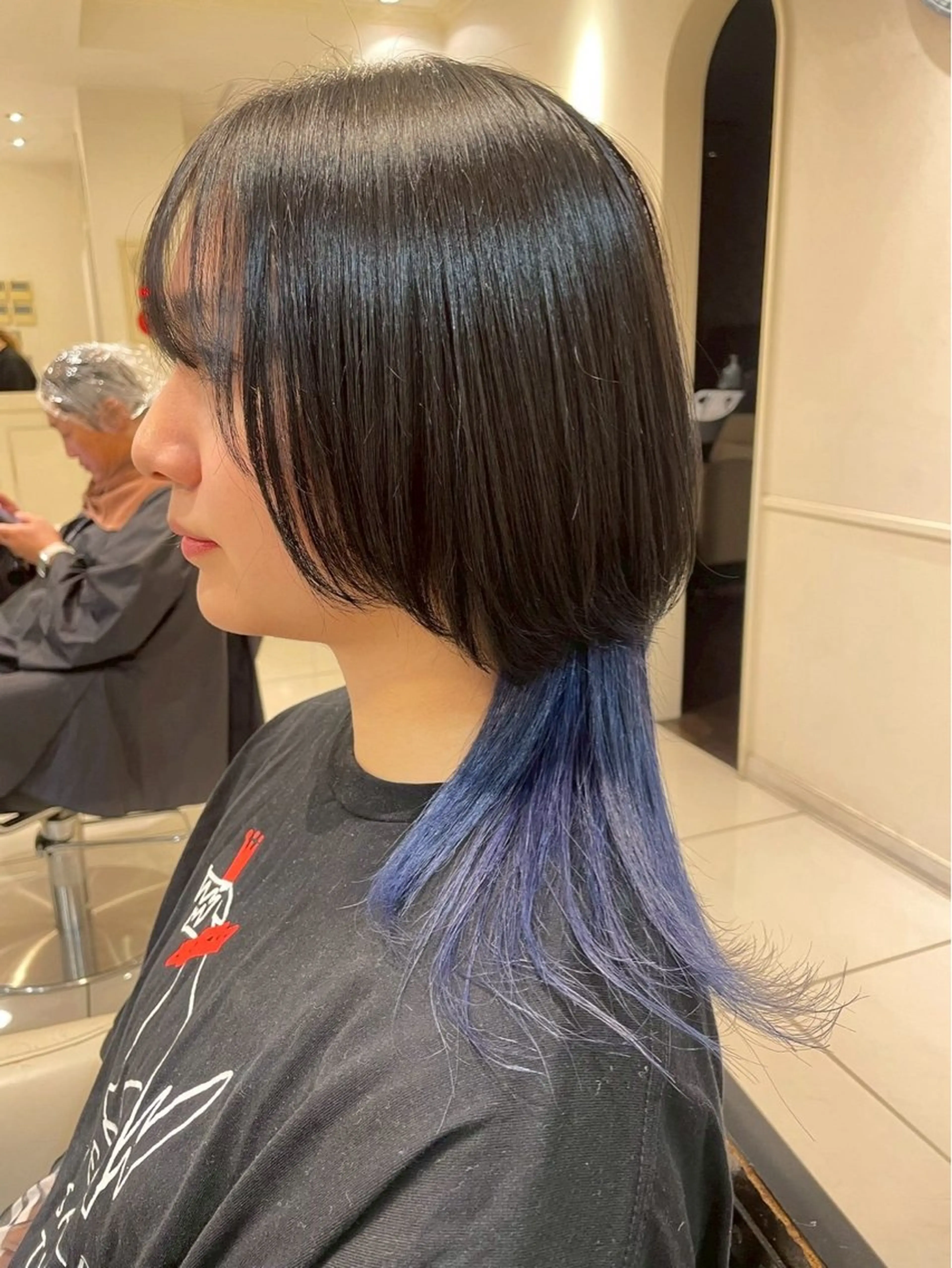 ロング カラー インナーカラー 縮毛矯正🌀 SARAのヘアスタイル