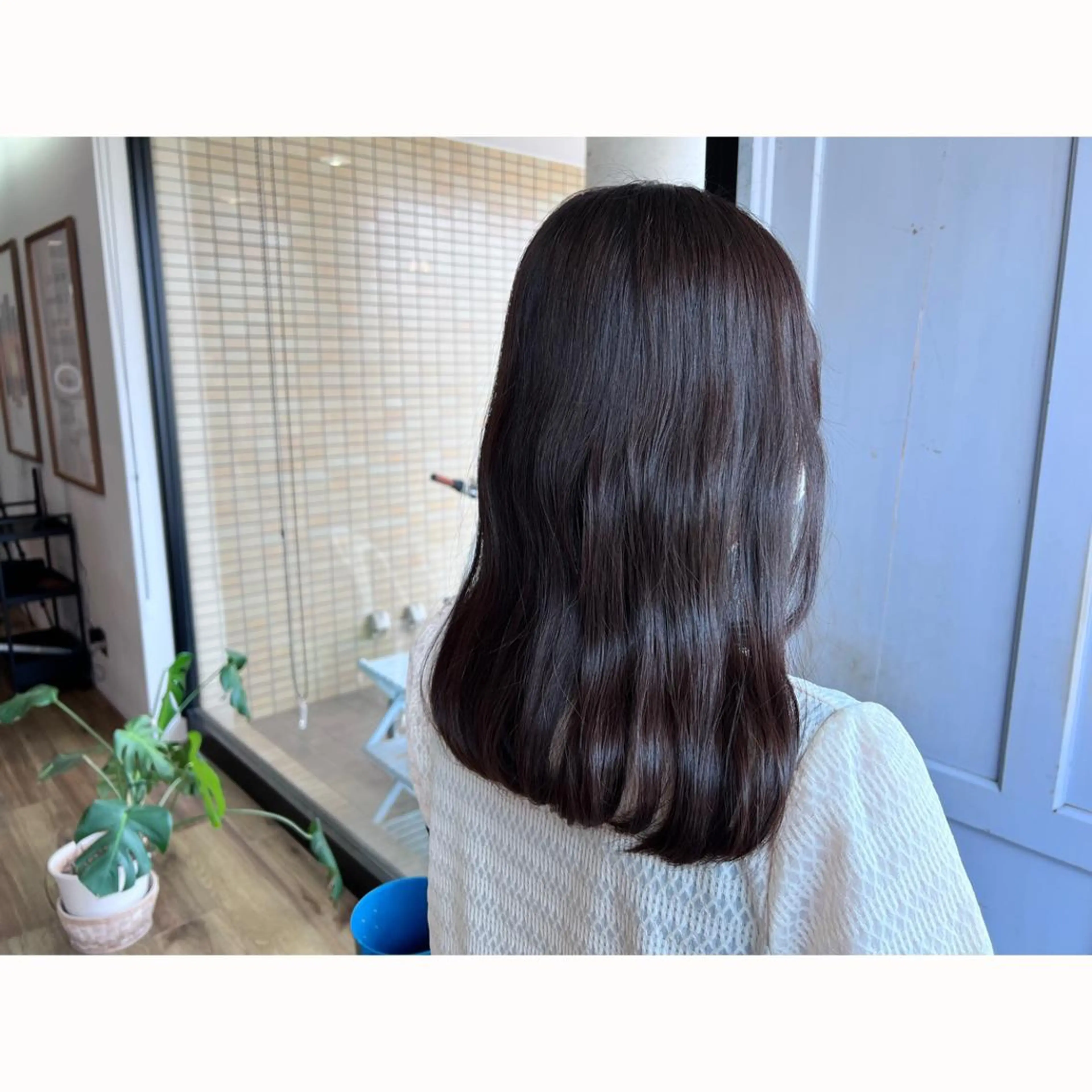 ロング カラー ブラウンカラー ツキダテ ユイのヘアスタイル