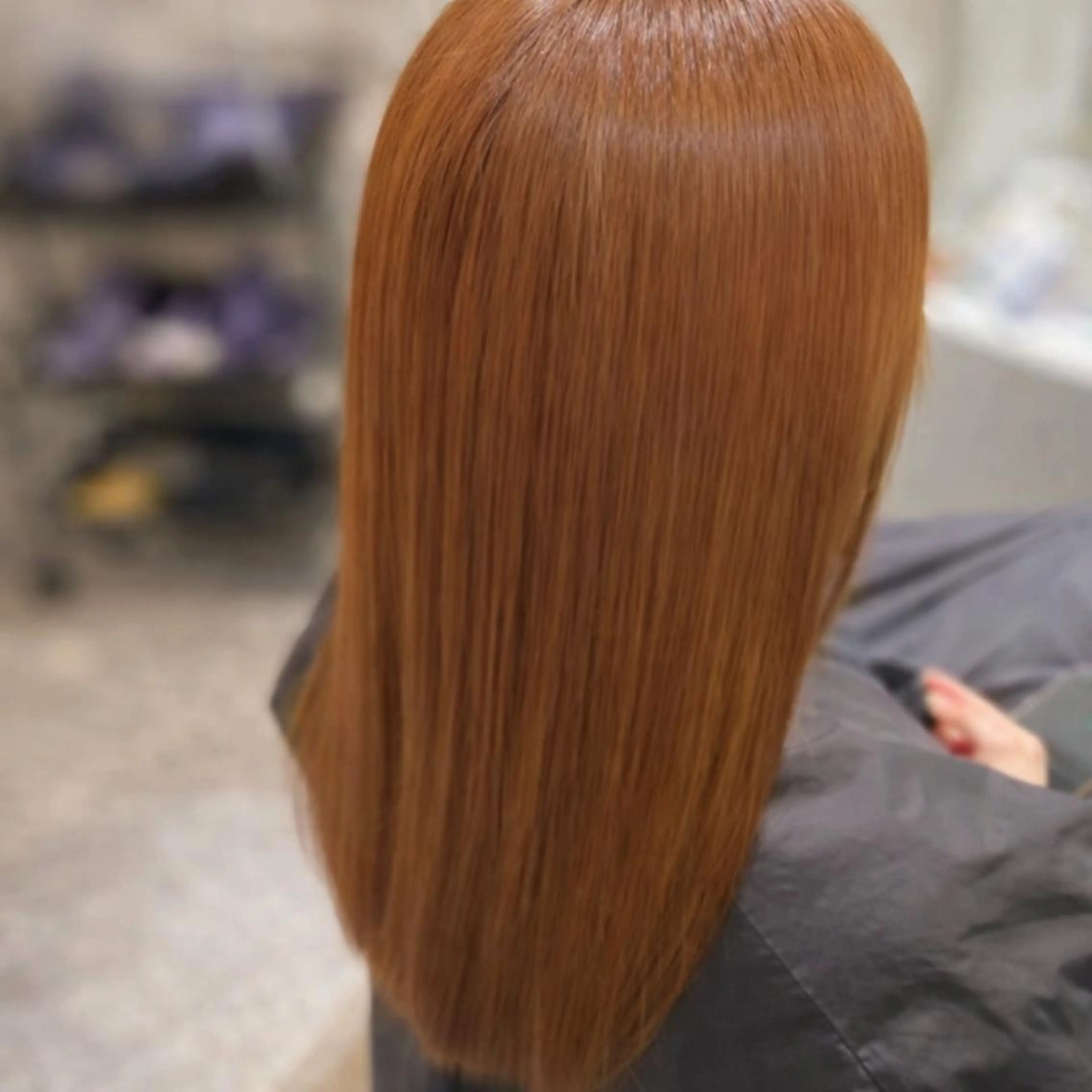 ロング カラー 柔らかい縮毛矯正/ ボブ/北林のヘアスタイル