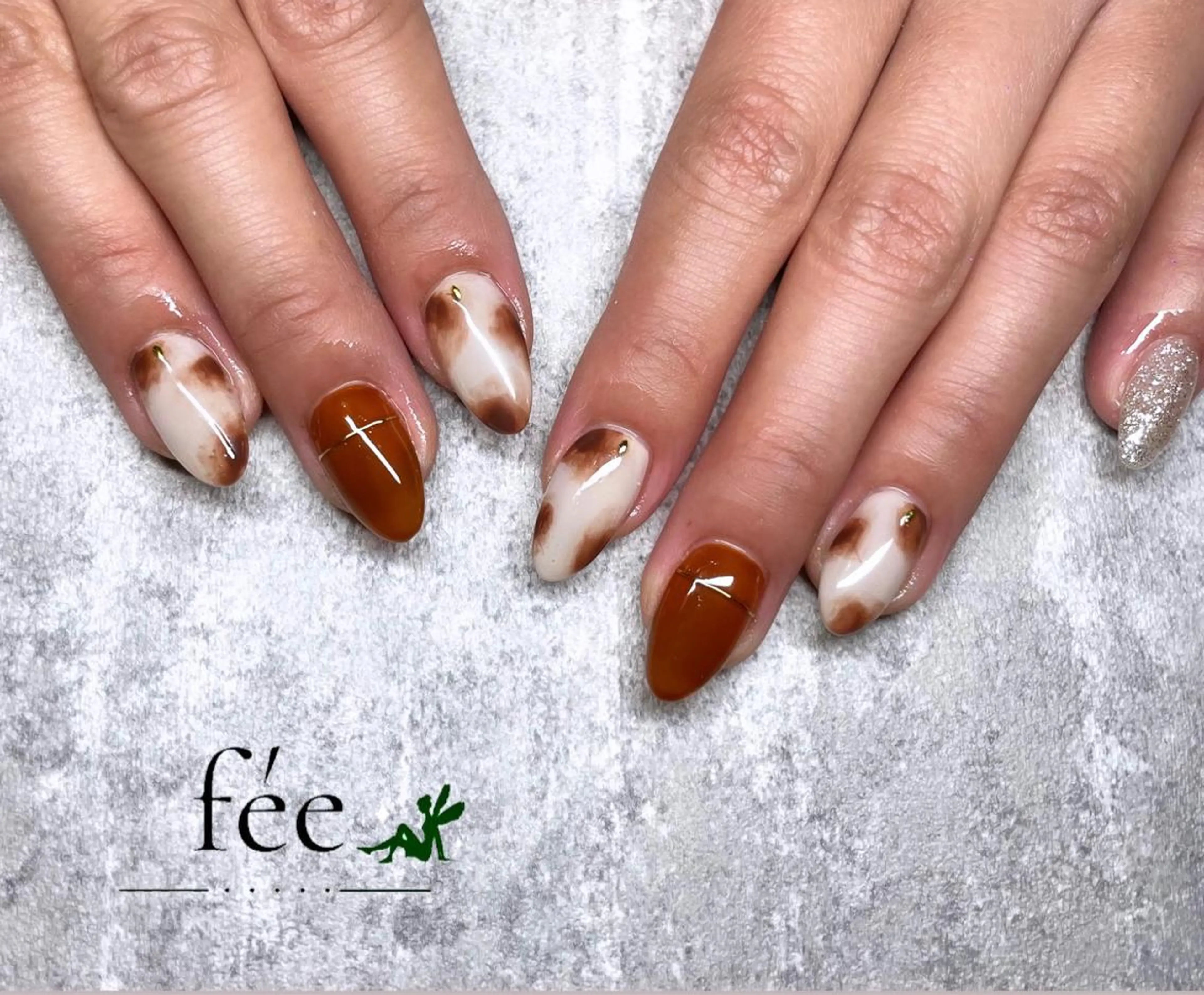 ネイル フットネイル ジェルネイル 韓国ネイル マグネットネイル ミラーネイル ハンドネイル nail salon fee(フィー)のネイルデザイン