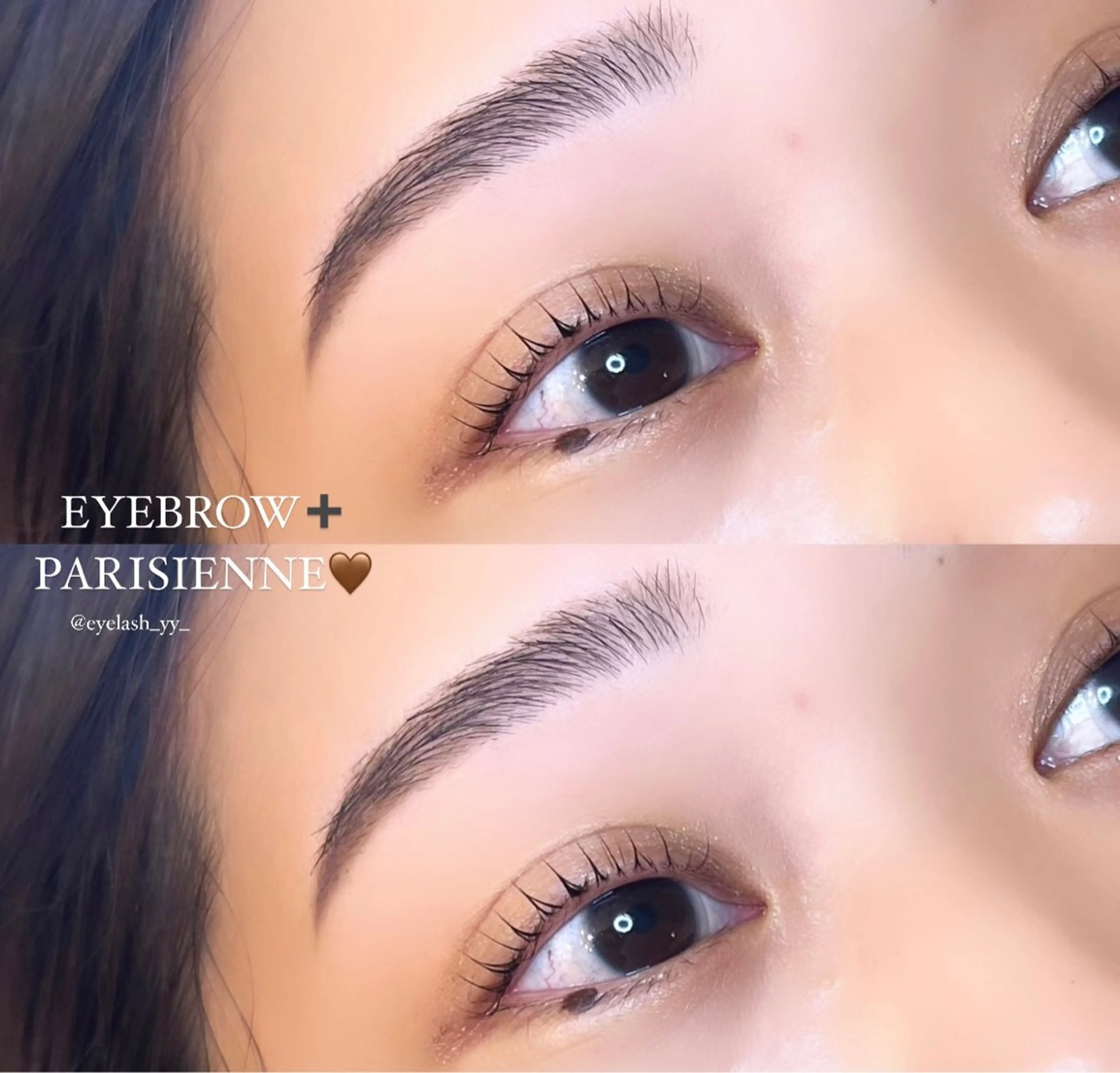 アイブロウ LEDマツエク /束感🎀yukiのマツエク・マツパデザイン