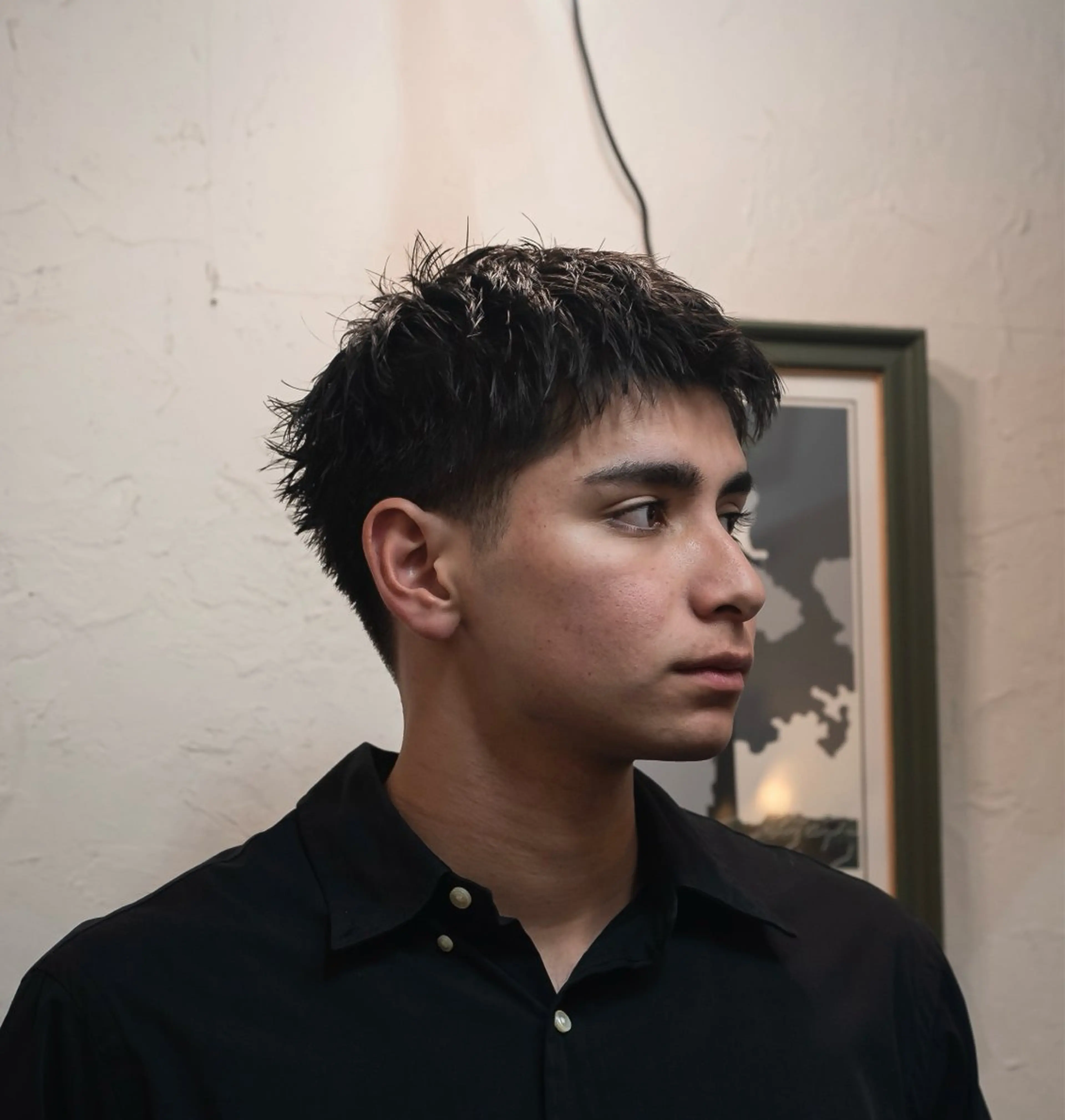 ショート カラー パーマ メンズ カット 🔗メンズサロン🔗 Kieのヘアスタイル