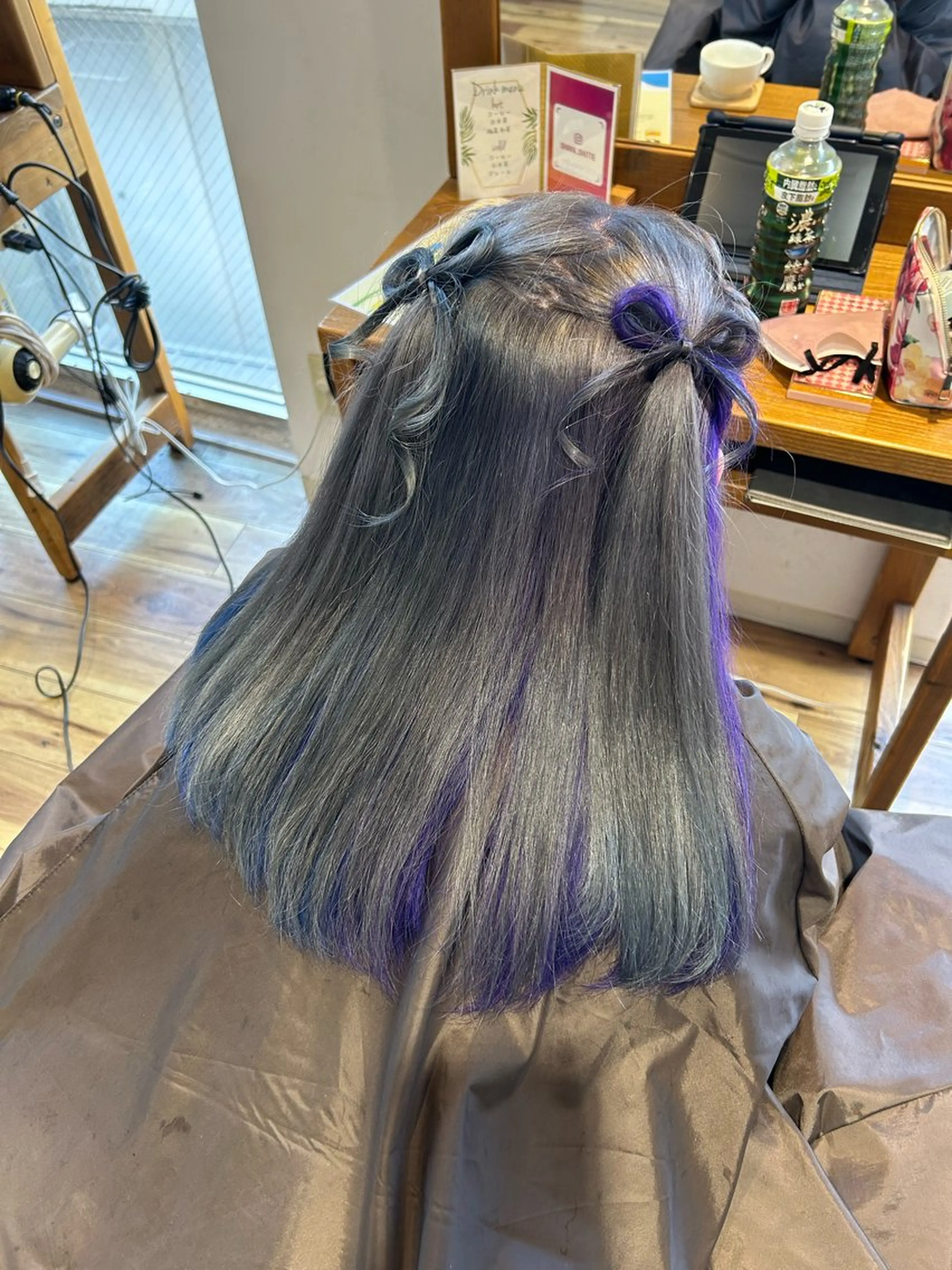 ダブルカラー+クイックトリートメント🐬💙 メンズ⭕️の写真