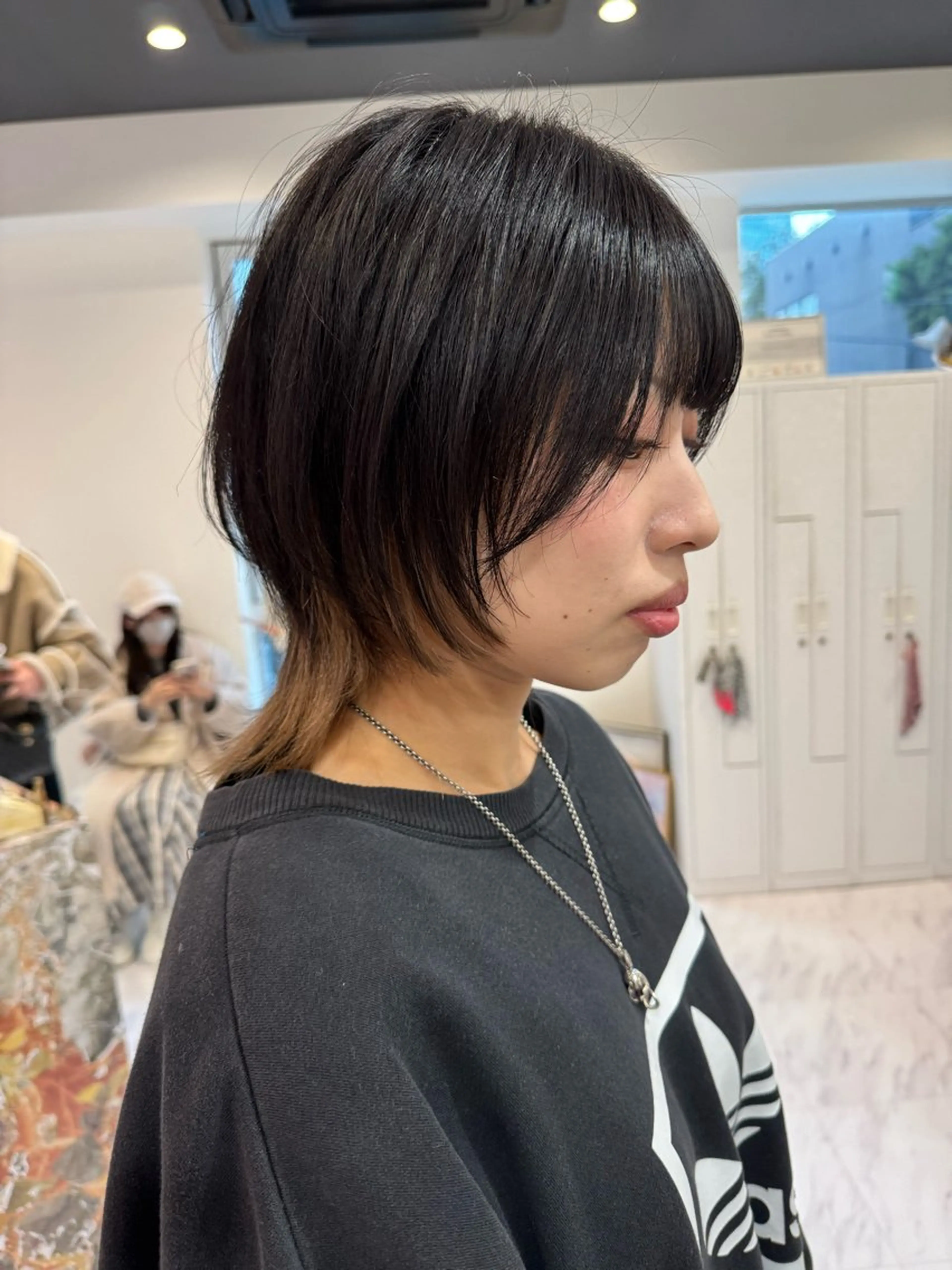 ミディアム レイヤーカット ウルフカット 🌺KYOKA/マツ エク/レイヤーカットのヘアスタイル