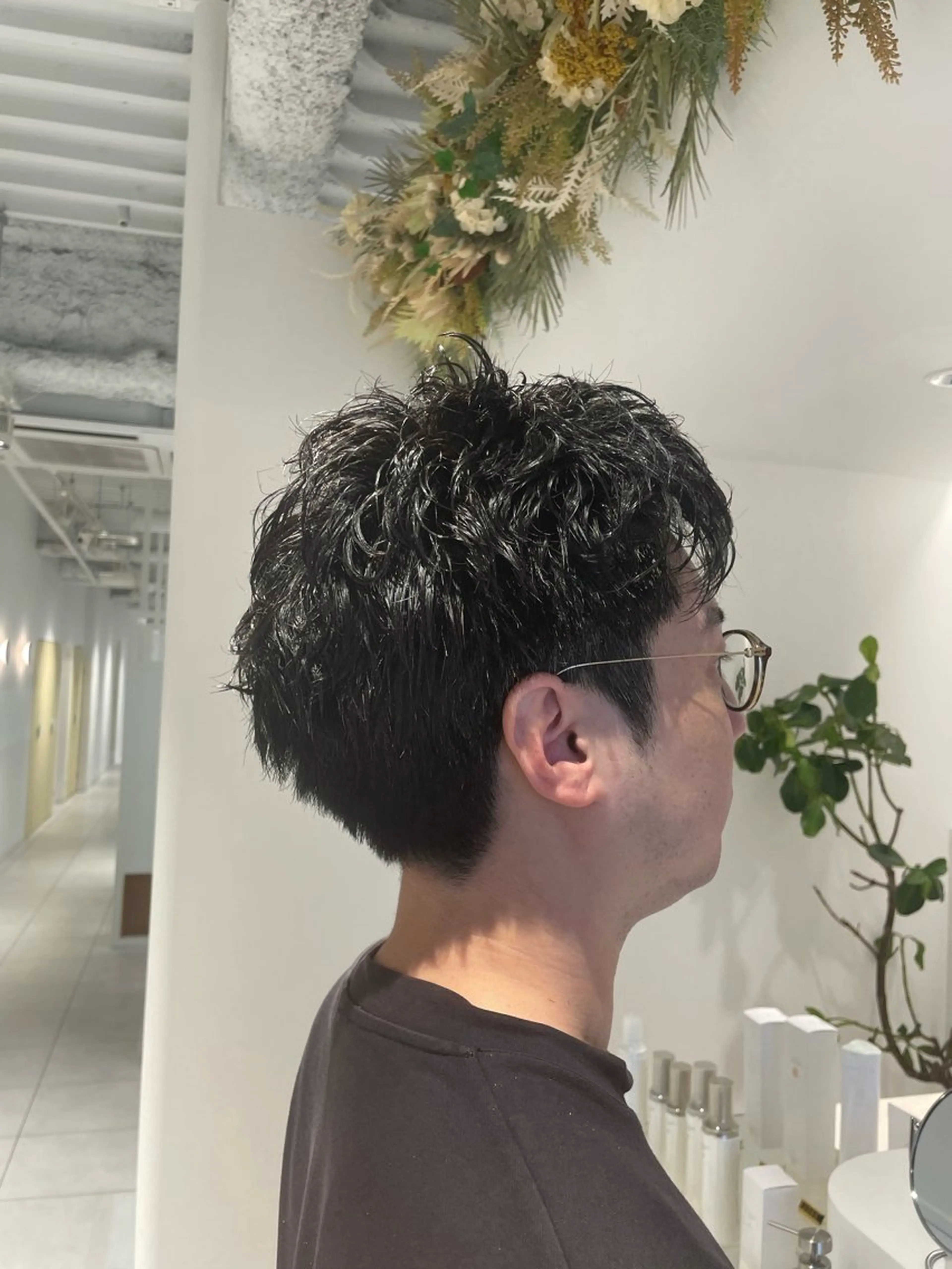 パーマ メンズ Jr.stylist 彩乃のヘアスタイル