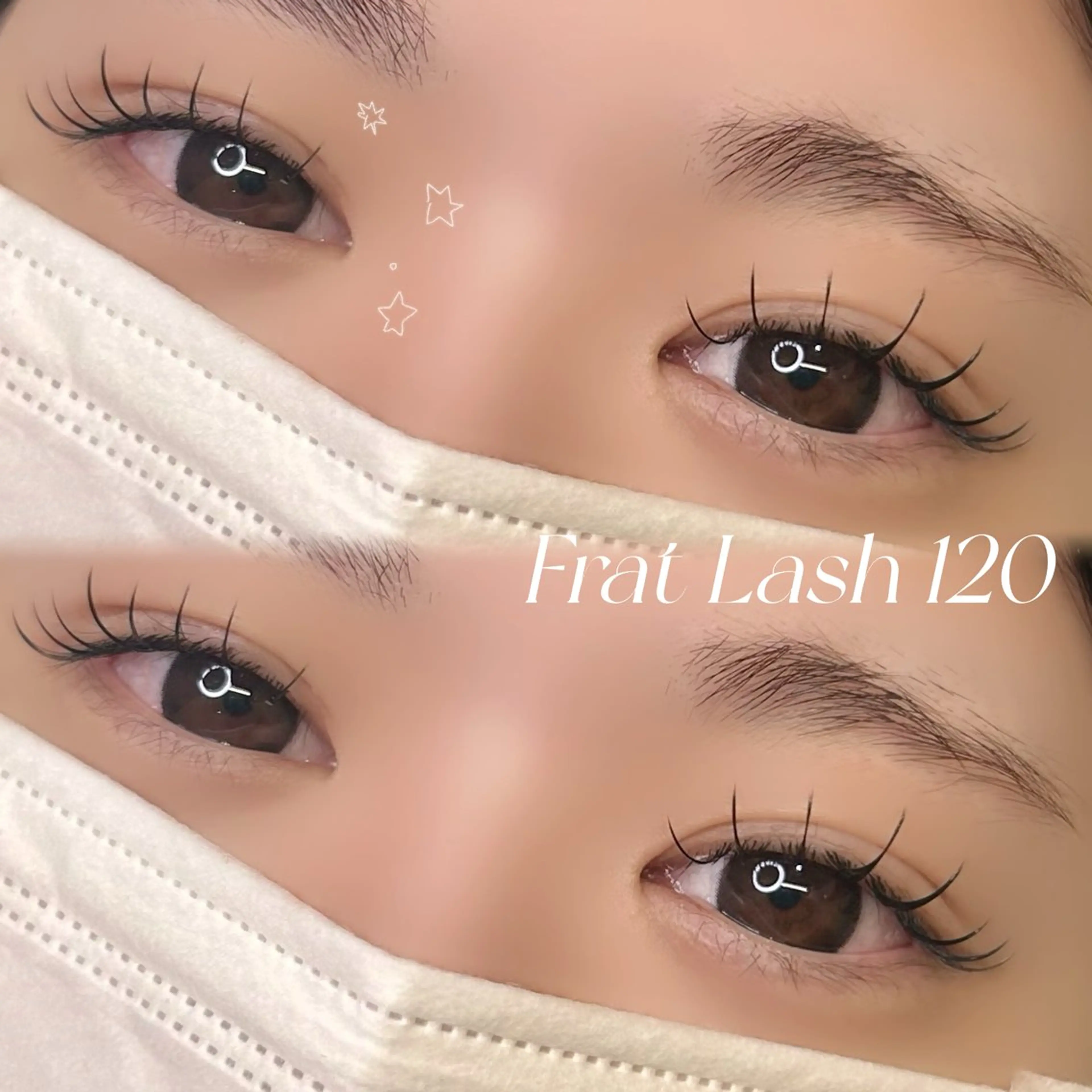 マツエク・マツパ mila. mahina 天神のマツエク・マツパデザイン