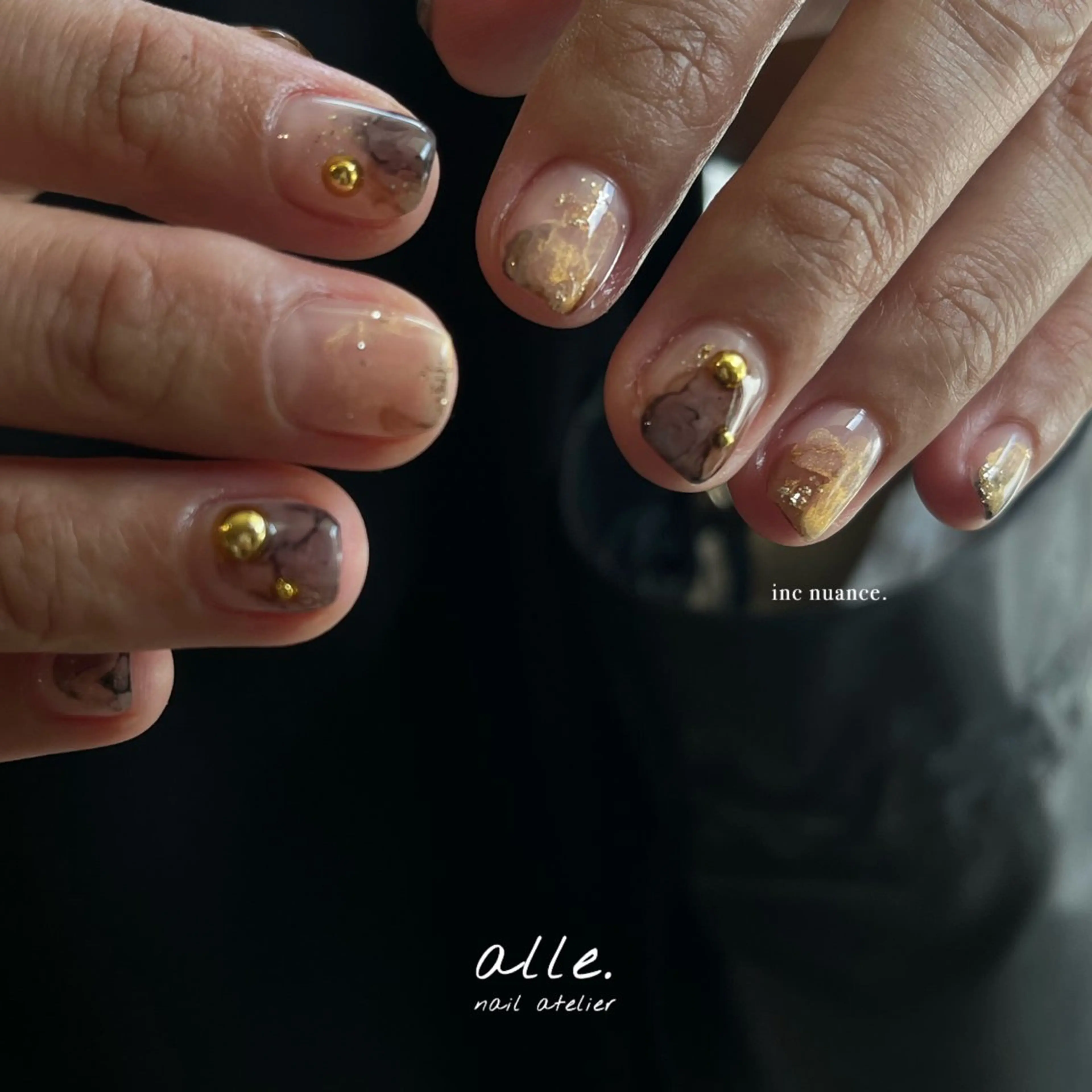 ネイル ハンドネイル atelier alle.のネイルデザイン