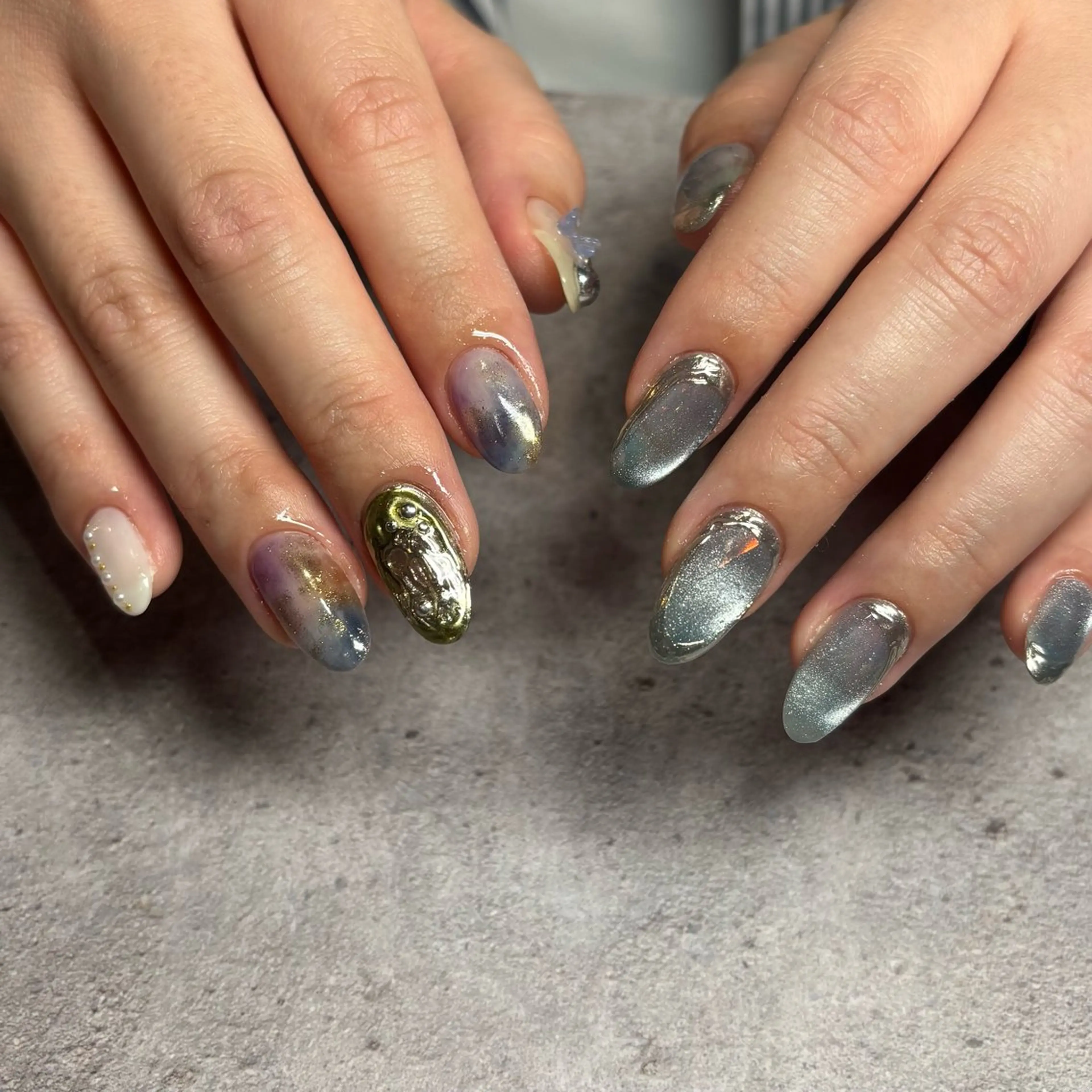 ネイル Lusso🍃 Ayaneのネイルデザイン