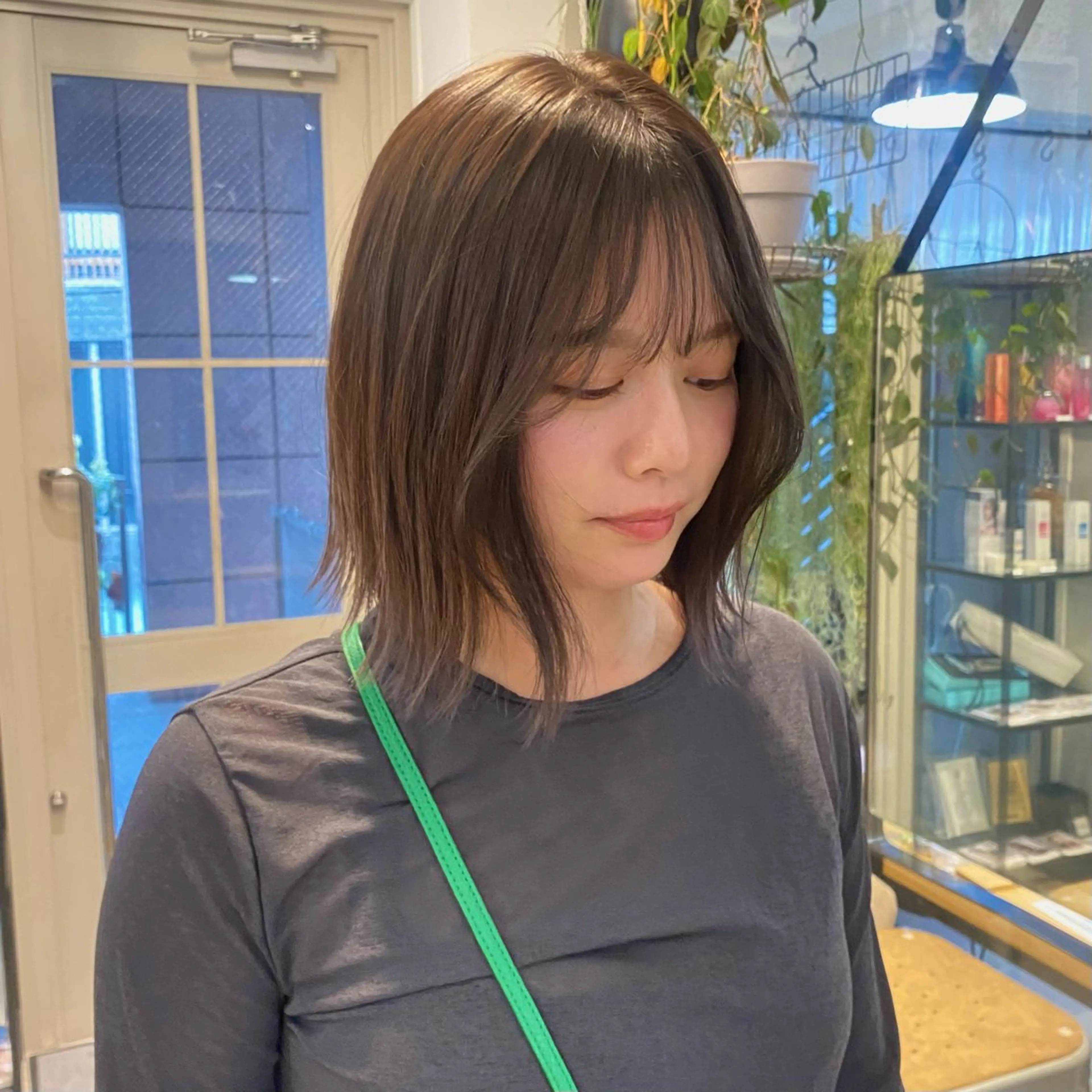 ミディアム カラー カット トリートメント noa/ 渋谷のヘアスタイル